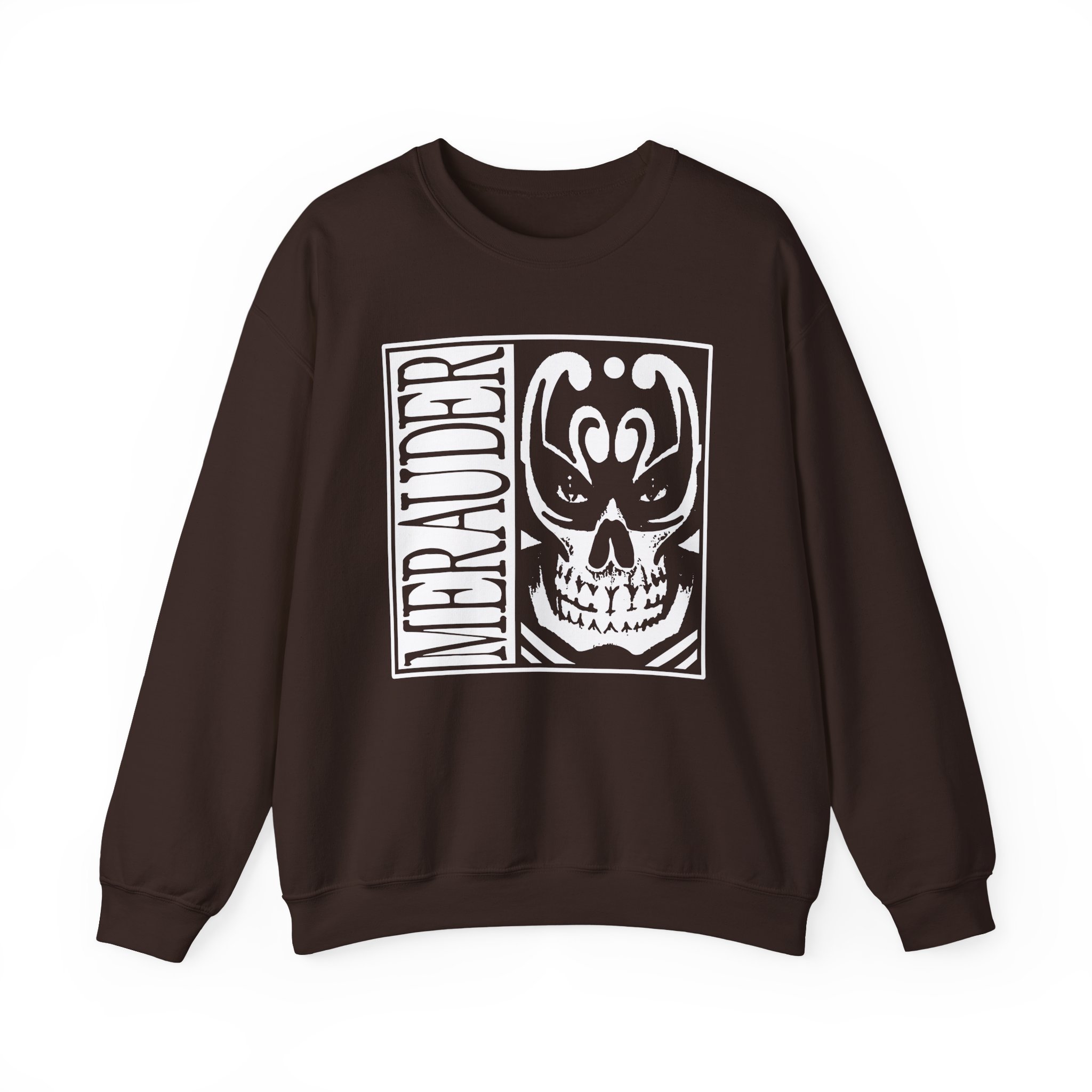 Merauder Skull Unisex Heavy Blendâ„¢ Crewneck Sweatshirt