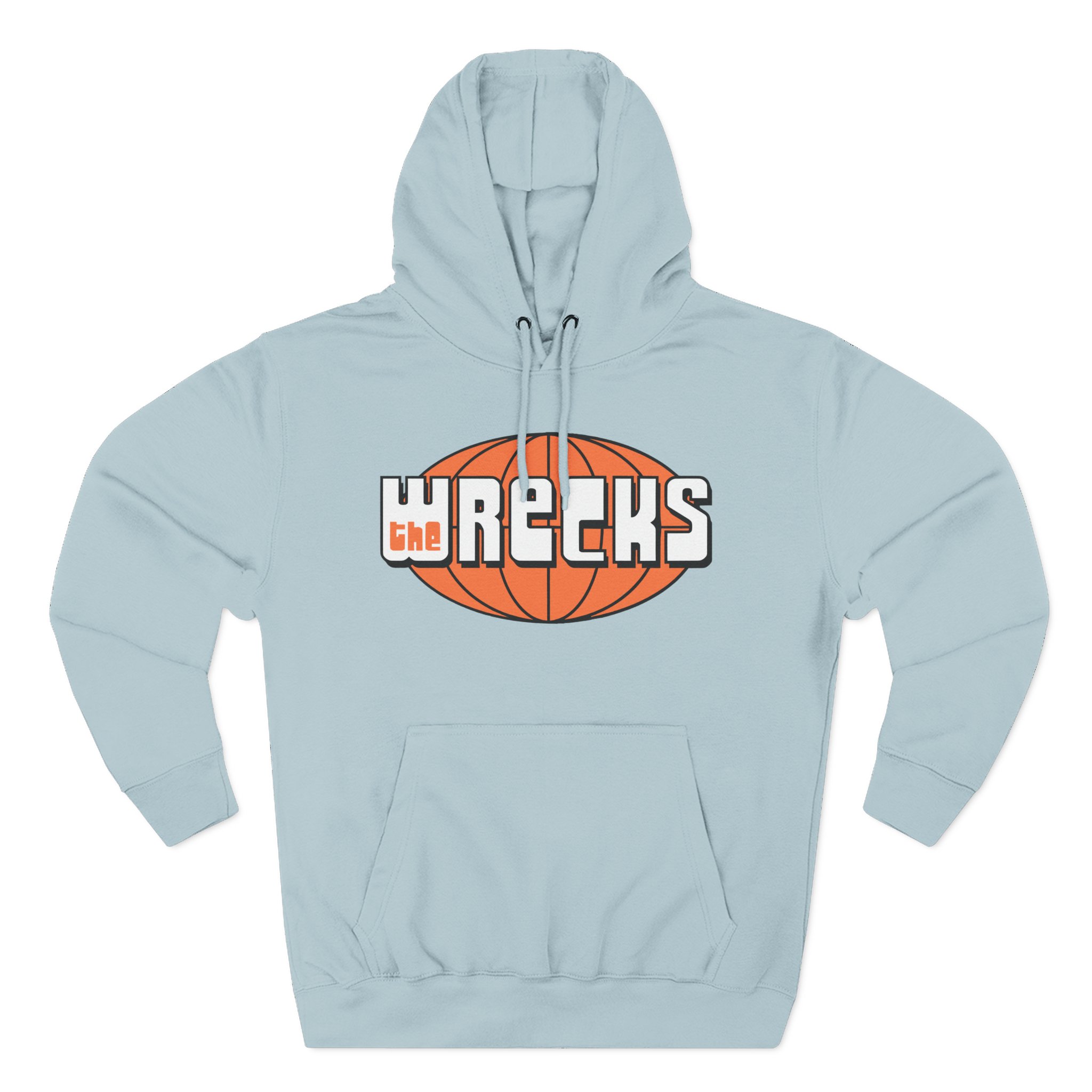 The Wrecks Retro Globe Three-Panel Fleece Hoodie