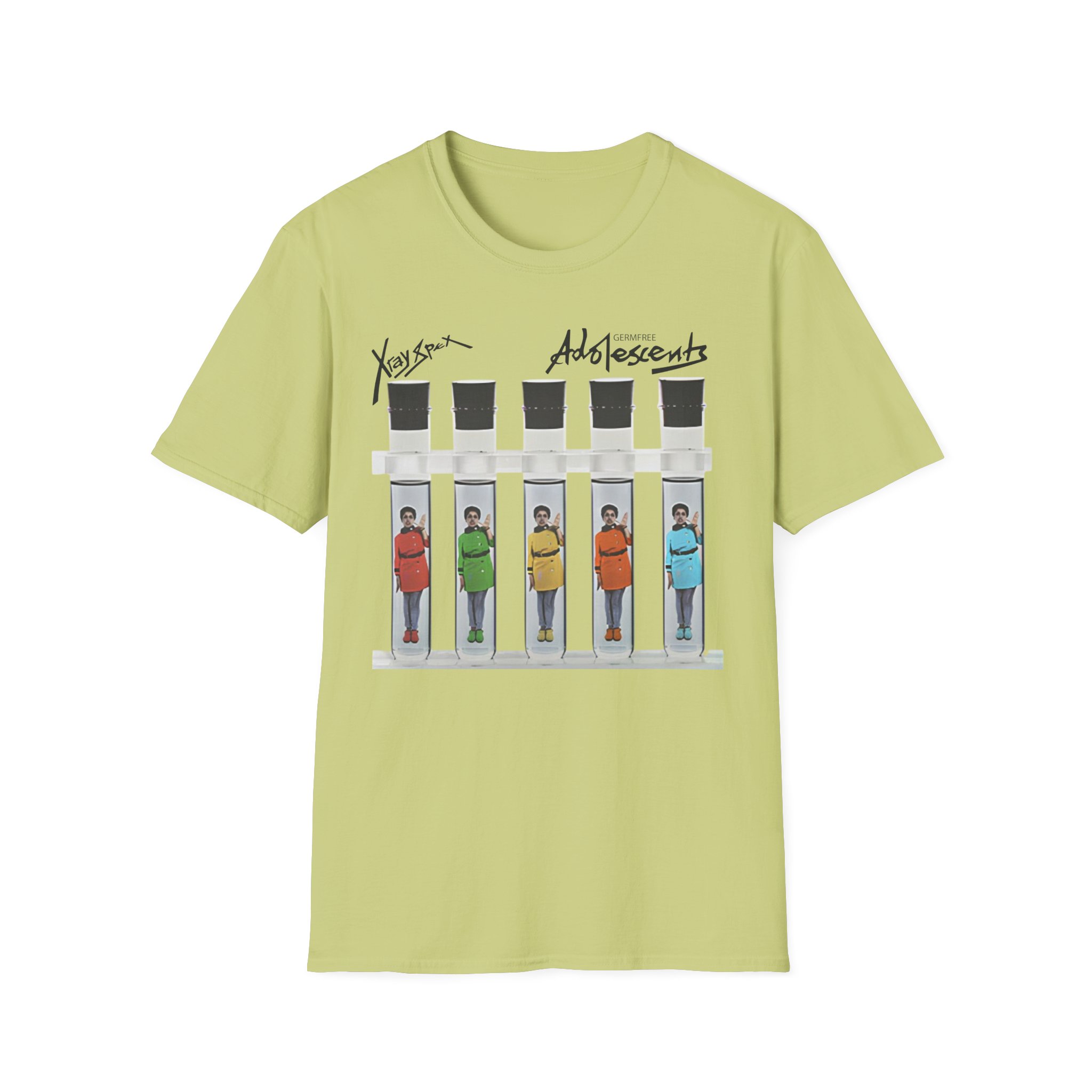 X-ray Spex Germ Free Five Tube Unisex Softstyle T-Shirt