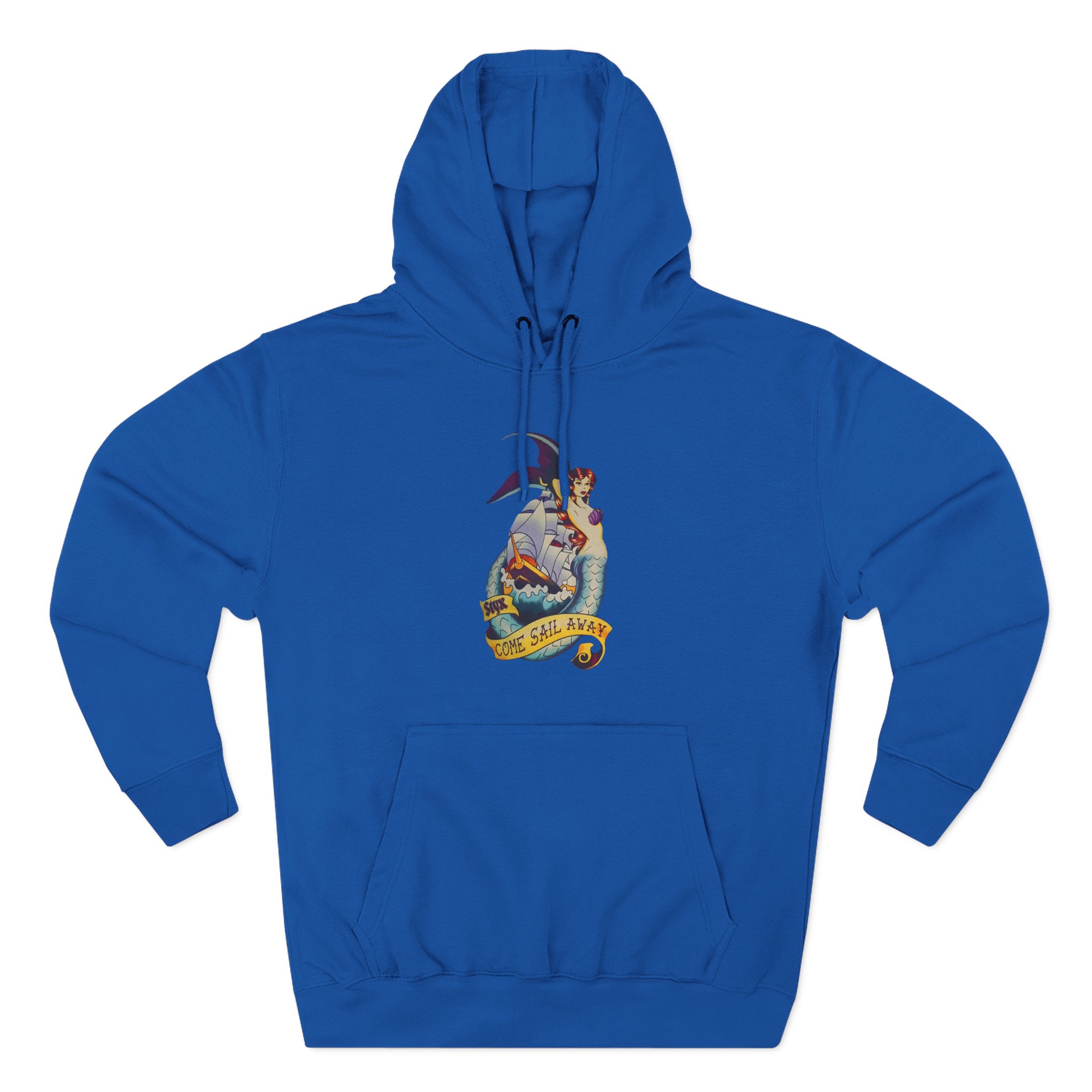 Styx Three-Panel Fleece Hoodie