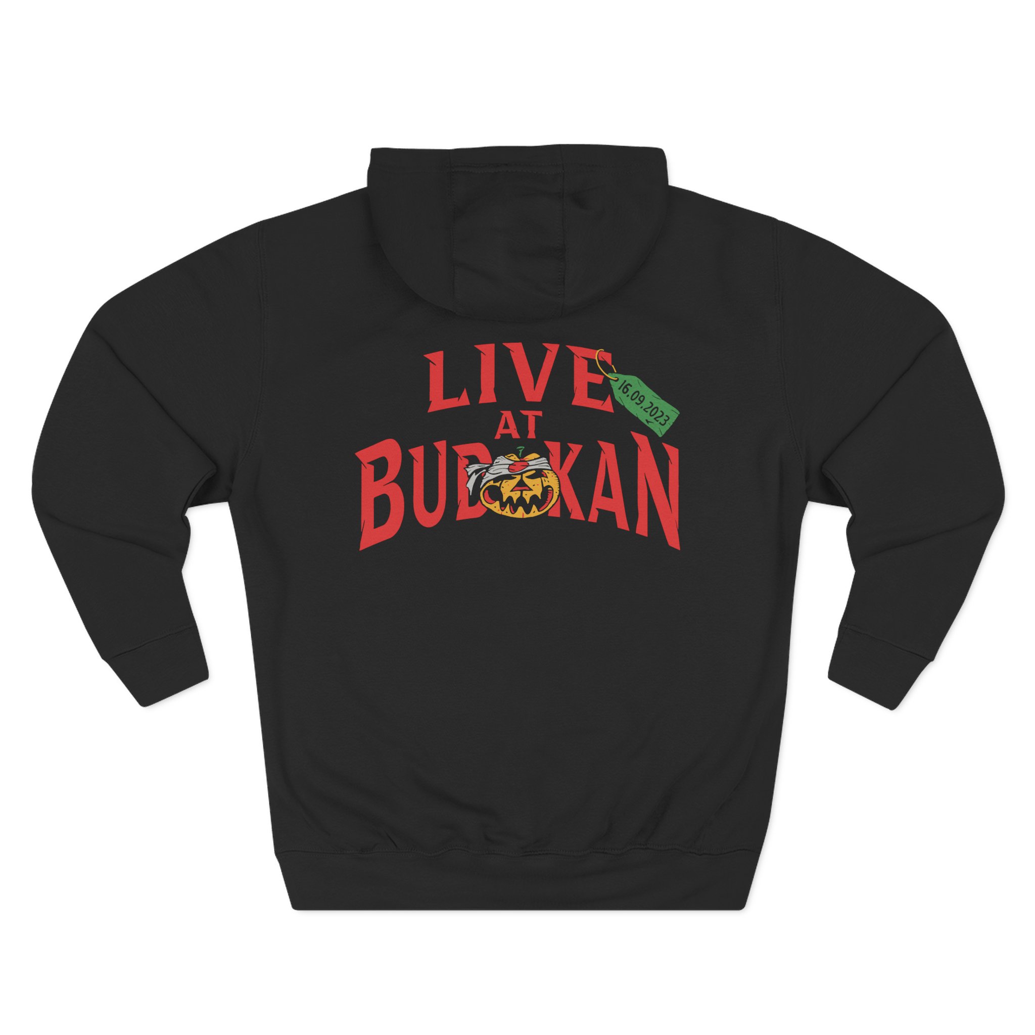 Helloween Live at Budokan Three-Panel Fleece Hoodie