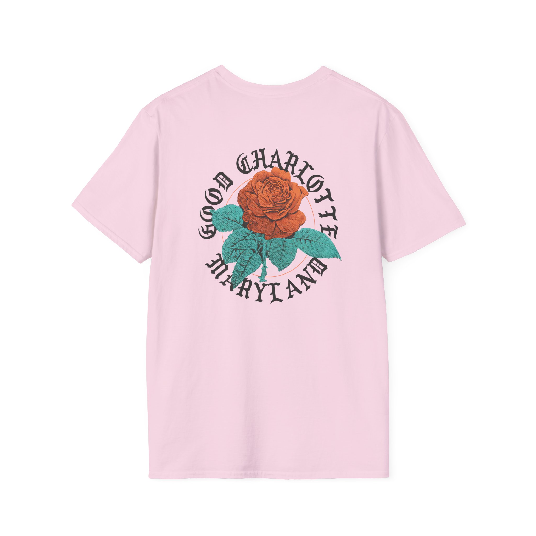 Good Charlotte Rose Maryland Unisex Softstyle T-Shirt