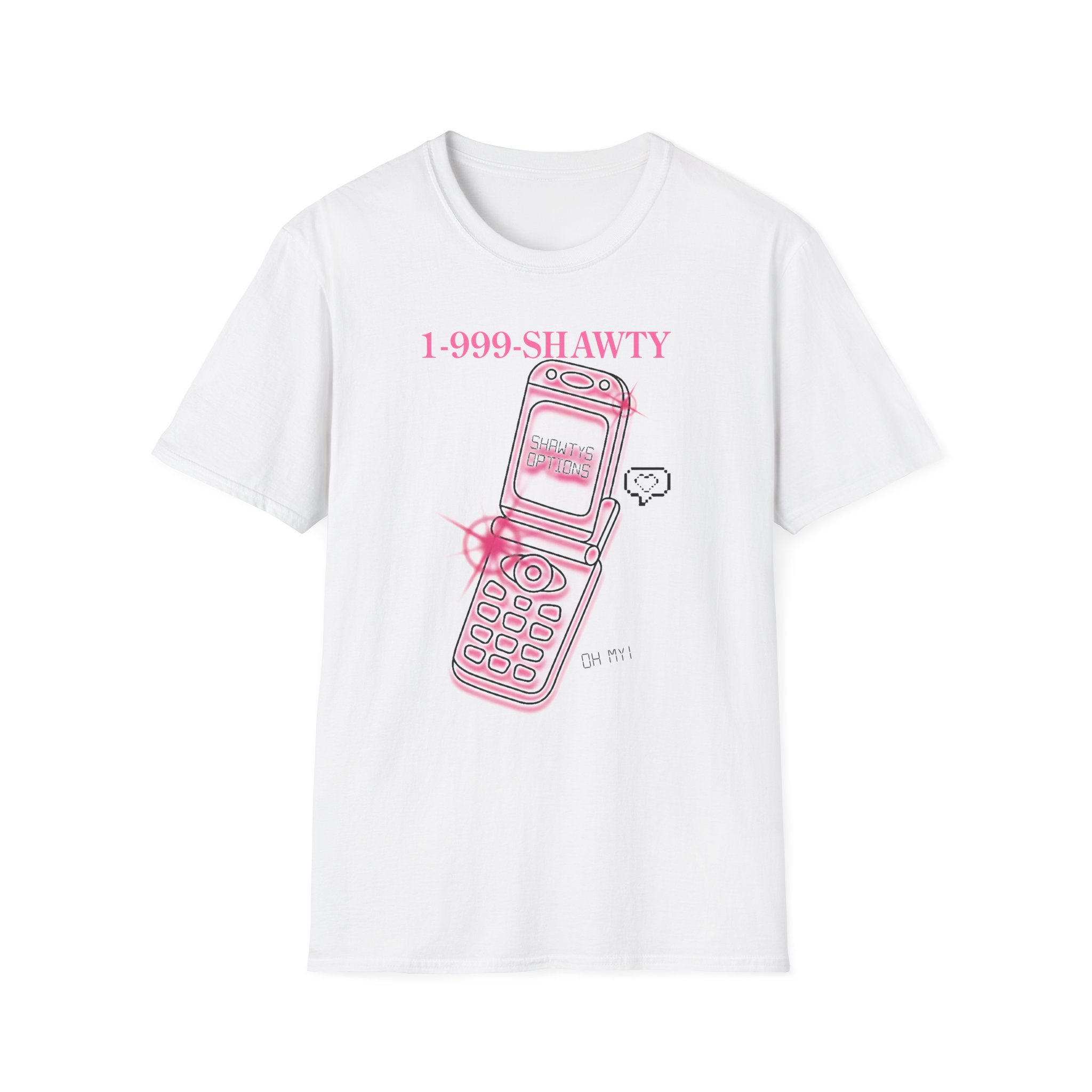 Shawty Bae Shawty Hotline Unisex Softstyle T-Shirt