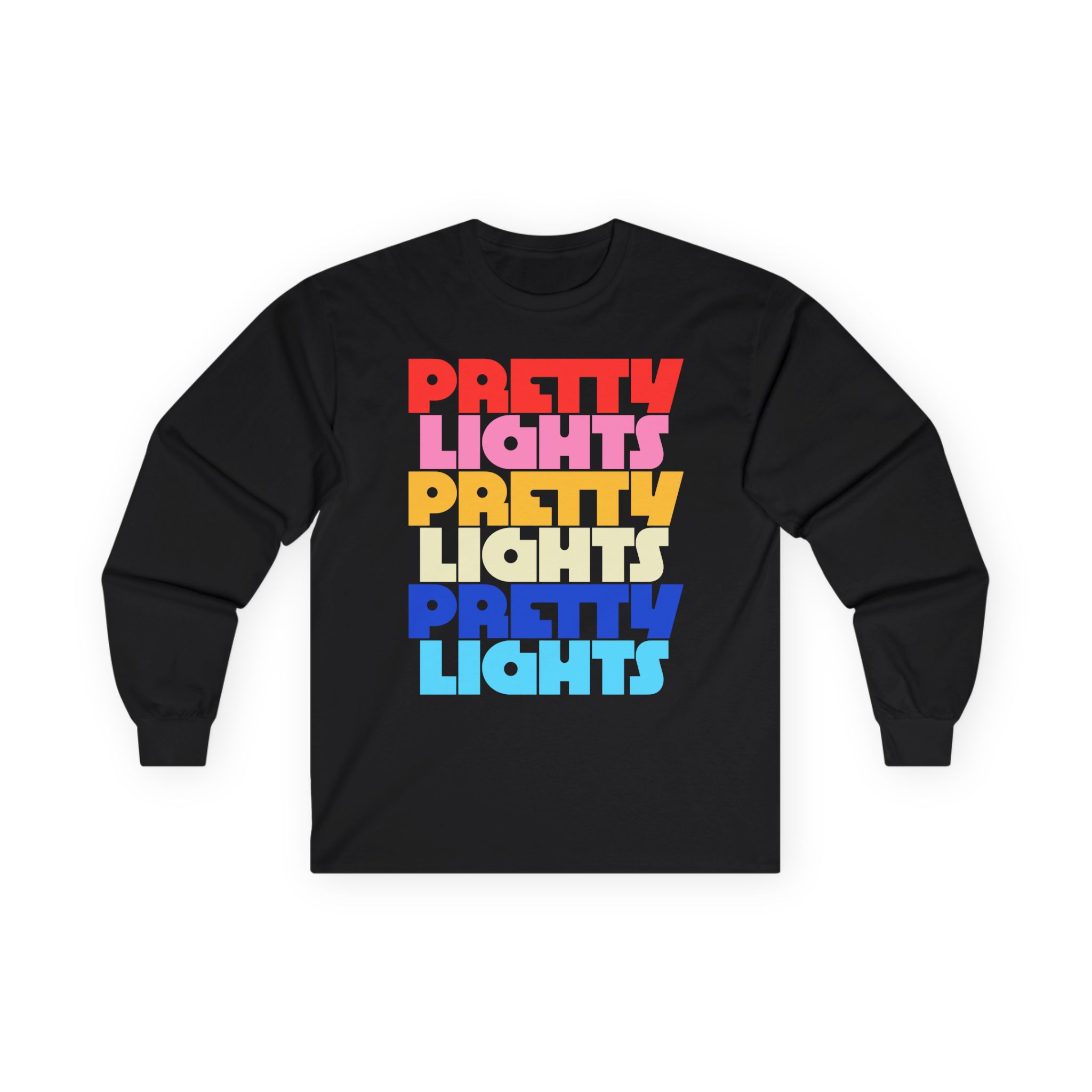 Pretty Lights Rainbow Unisex Ultra Cotton Long Sleeve Tee