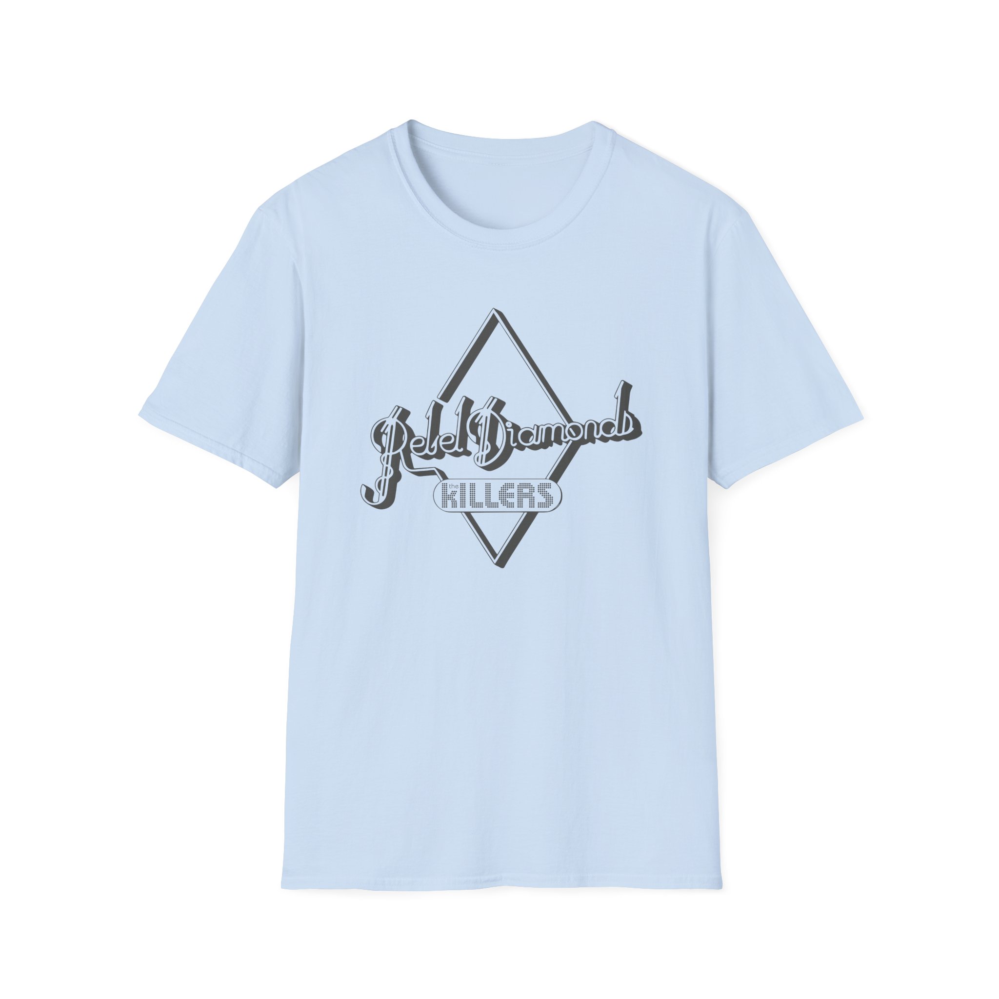 TK Rebel Diamonds Logo Unisex Softstyle T-Shirt