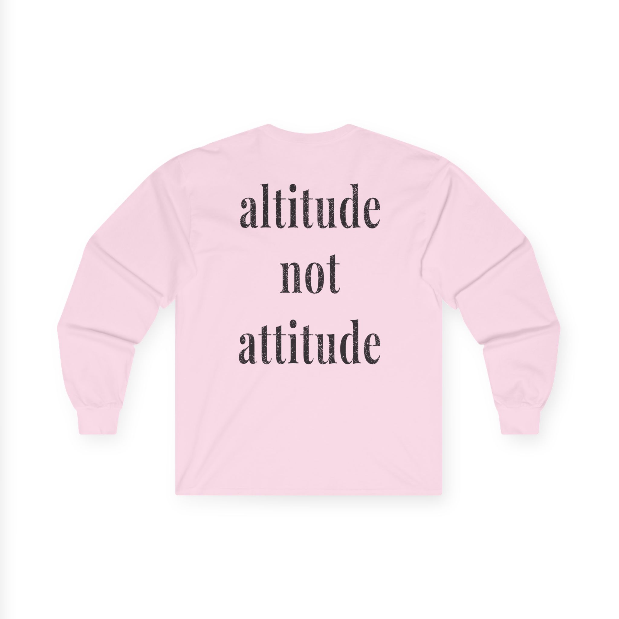 The Smashing Pumpkins Altitude Not Attitude Unisex Ultra Cotton Long Sleeve Tee