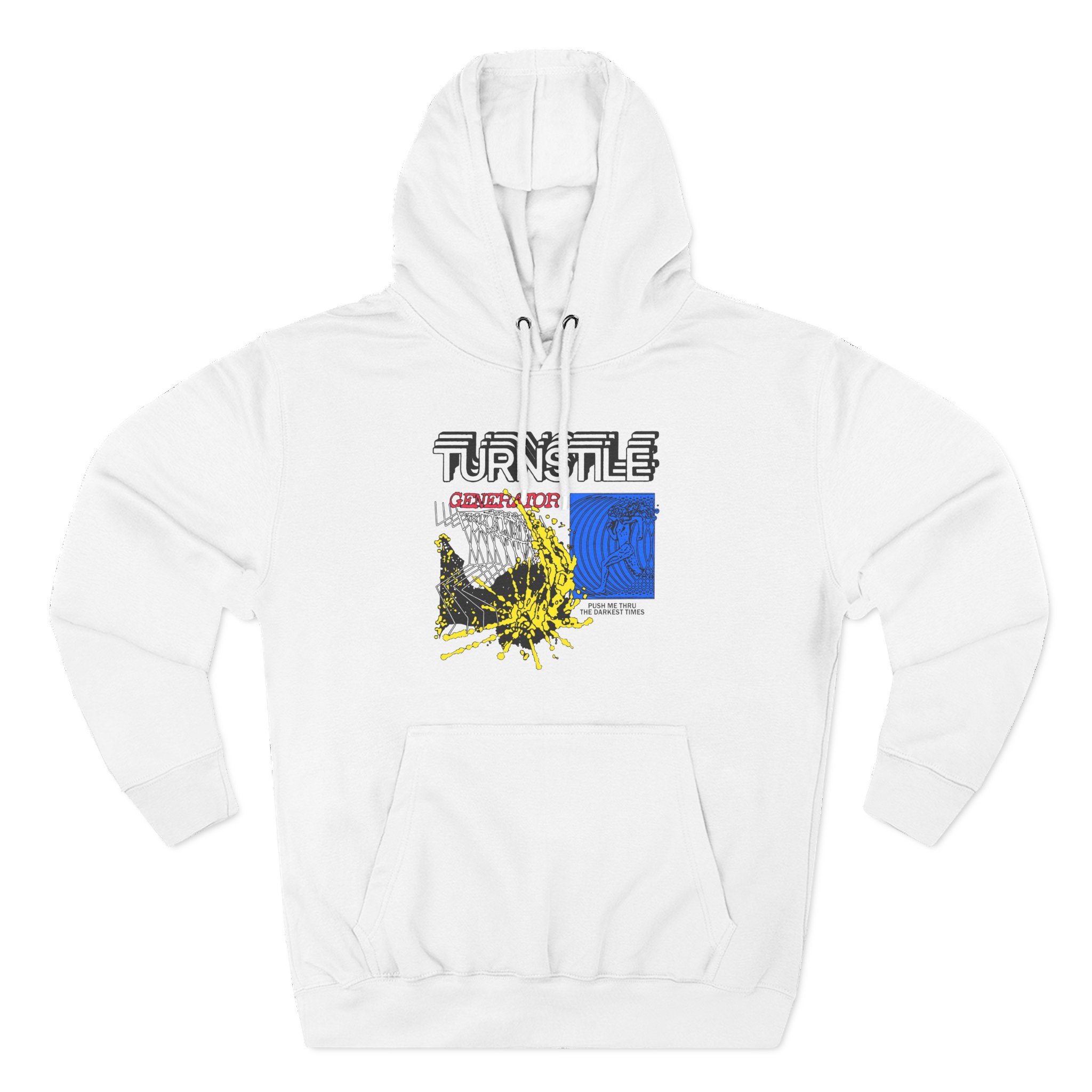 Turnstile Generator Three-Panel Fleece Hoodie