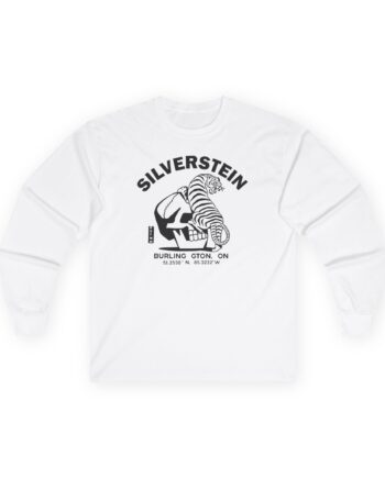 Silverstein Tiger Skull Unisex Ultra Cotton Long Sleeve Tee