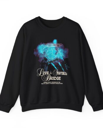 Pretty Lights Live From the Swirl Bridge Unisex Heavy Blend™ Crewneck Sweatshirt