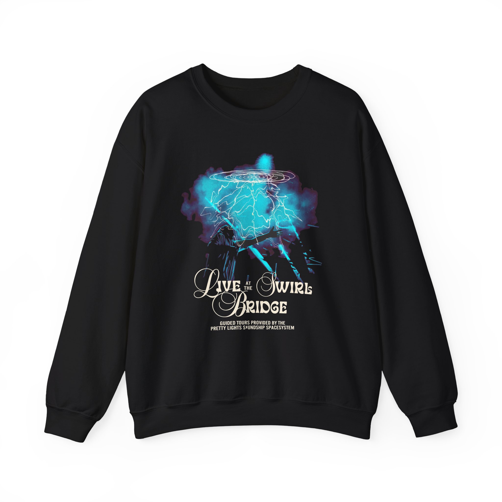 Pretty Lights Live From the Swirl Bridge Unisex Heavy Blendâ„¢ Crewneck Sweatshirt