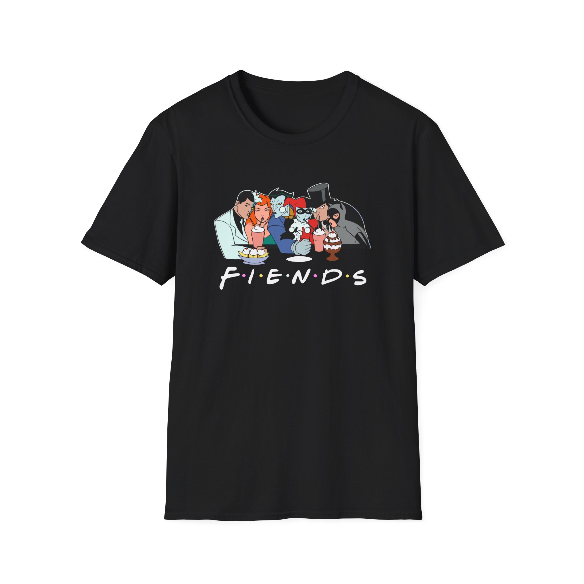Bad Friends Variant Unisex Softstyle T-Shirt