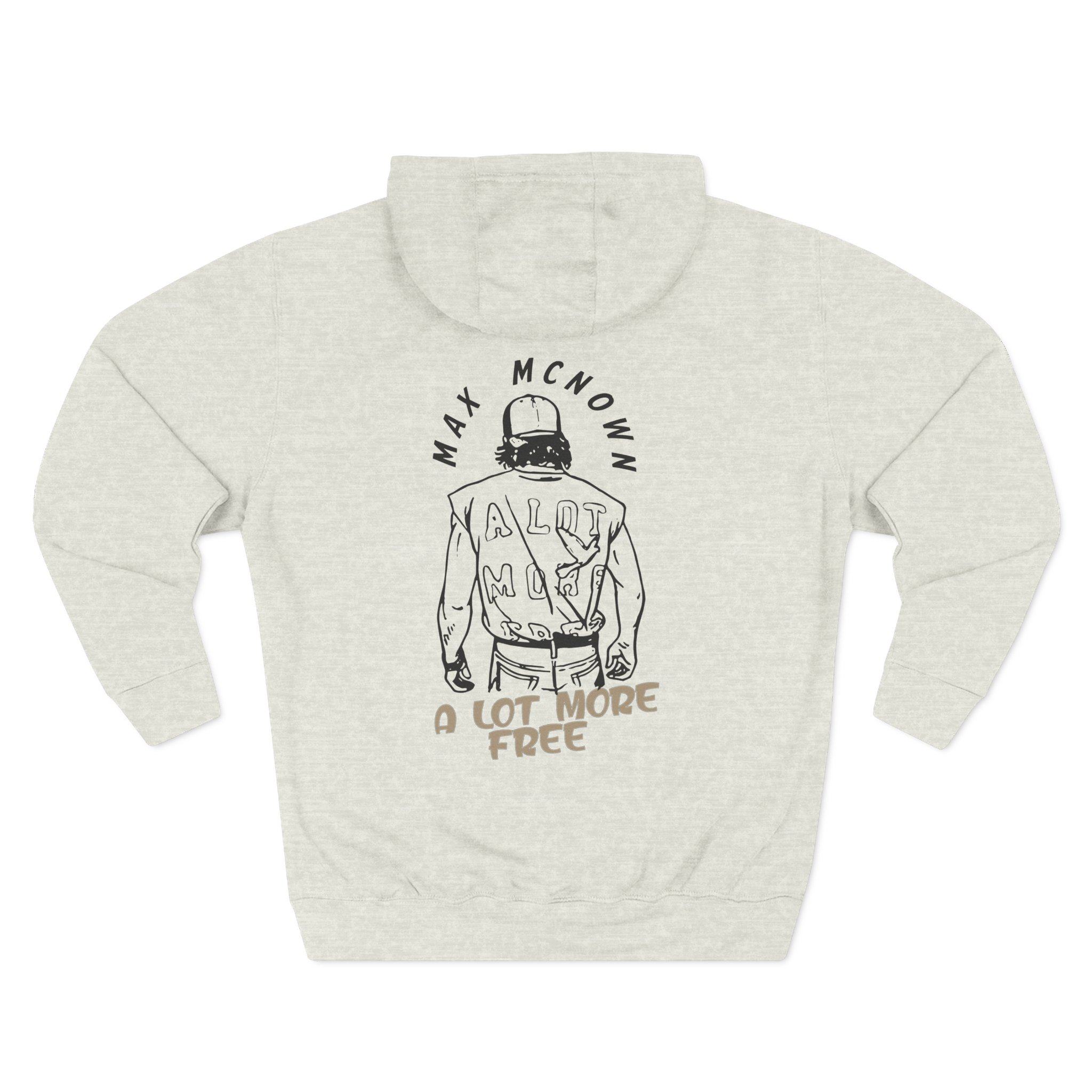 Max Mcnown Illustrated Sketch Three-Panel Fleece Hoodie