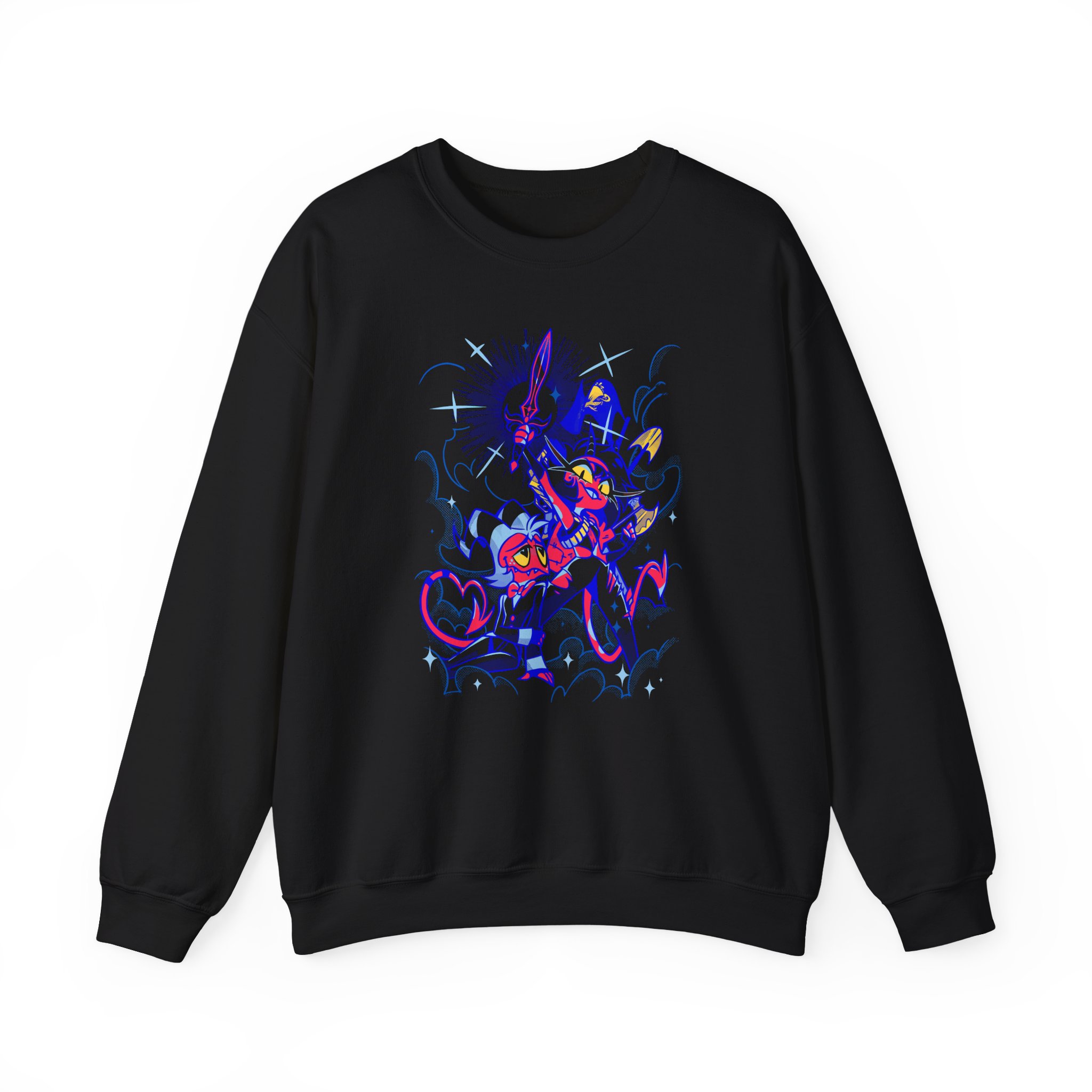 Vivziepop M&m Battle Dressed Unisex Heavy Blendâ„¢ Crewneck Sweatshirt