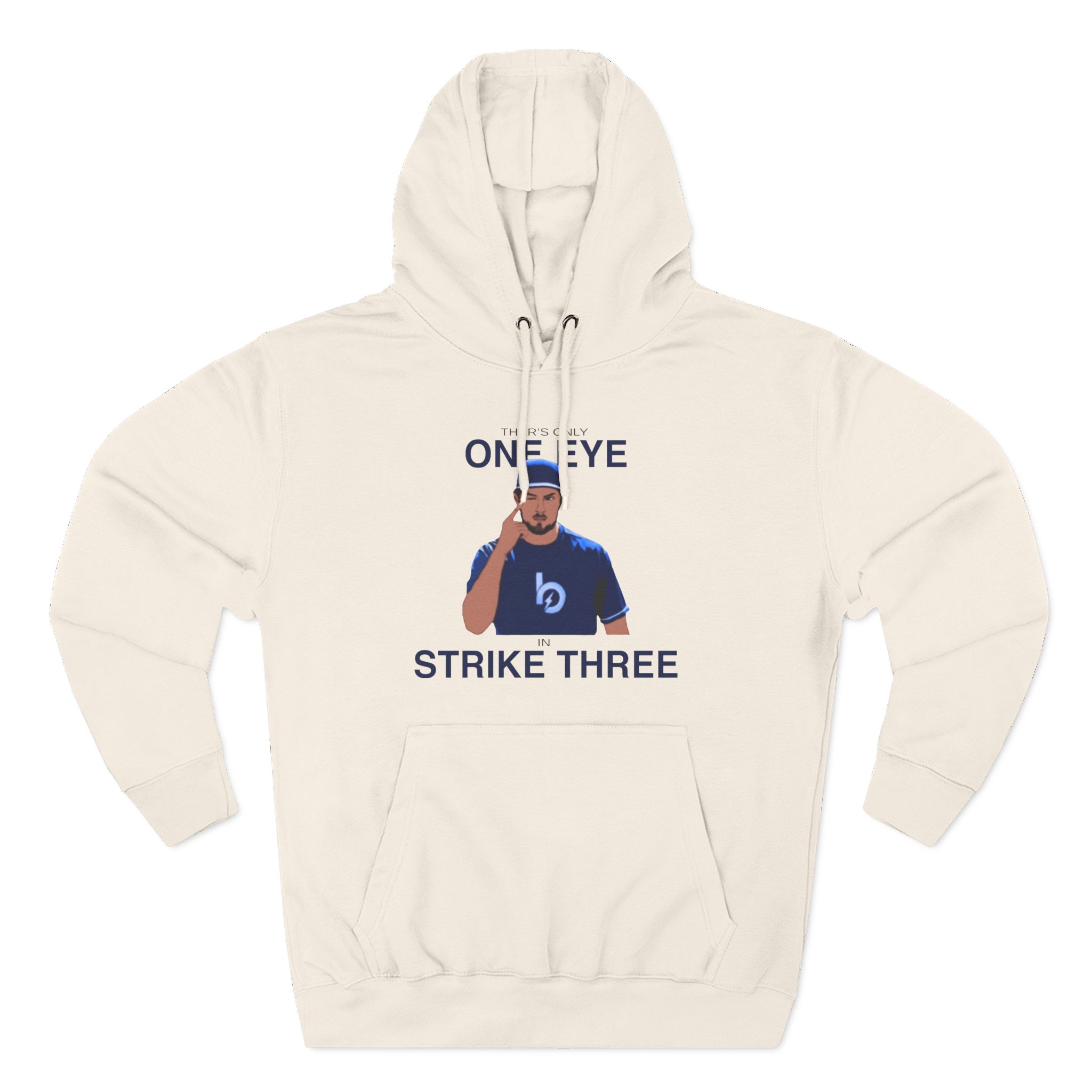 Trevor Bauer One Eye Strike Three Three-Panel Fleece Hoodie