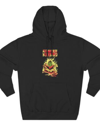 Agoraphobic Nosebleed Octo Book Three-Panel Fleece Hoodie