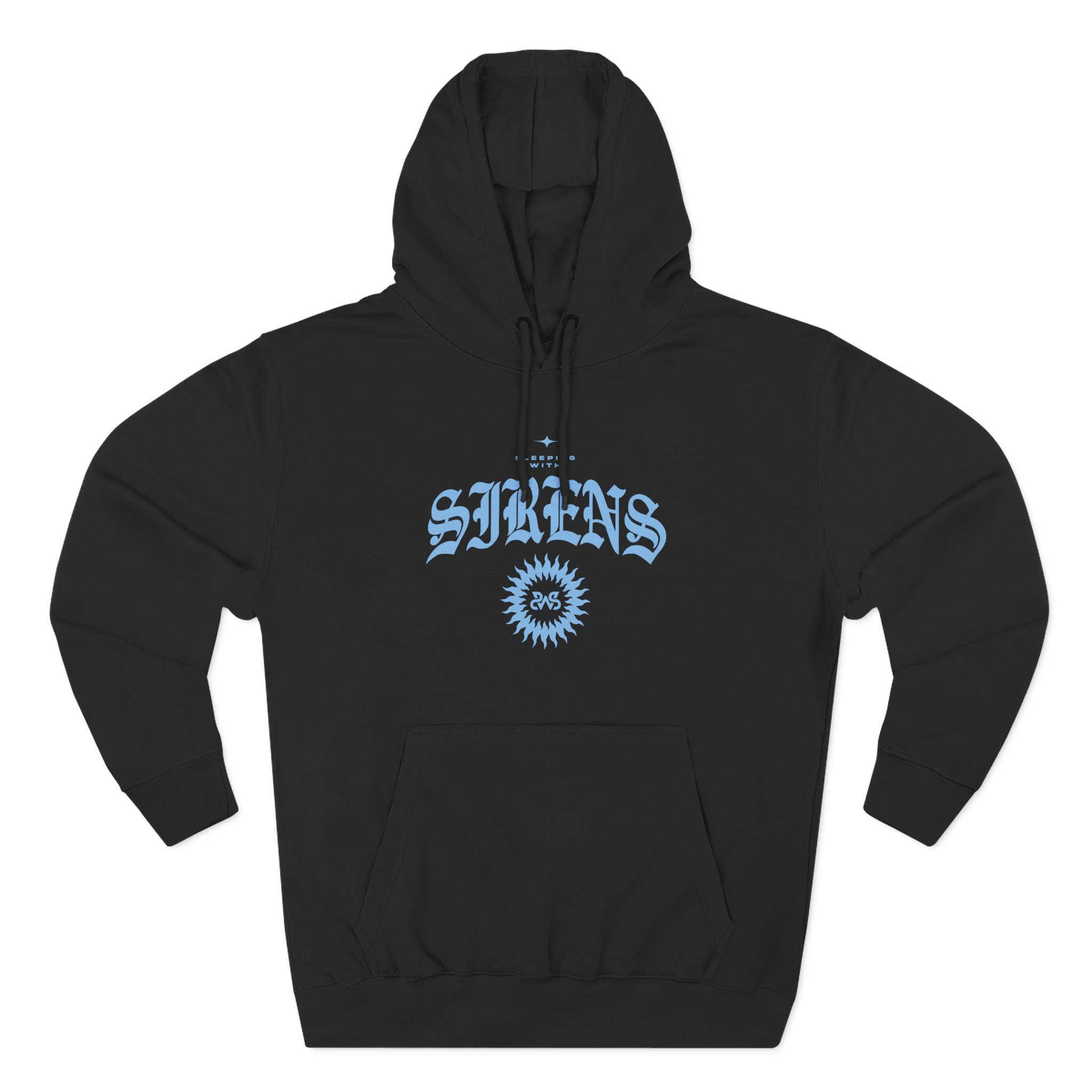 Sleeping With Sirens Barbed Wire Three-Panel Fleece Hoodie