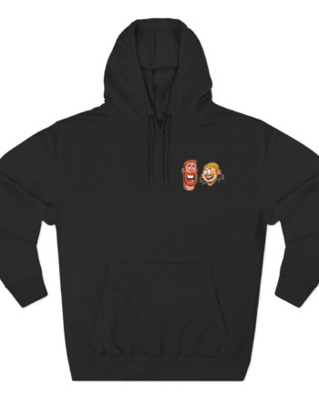 Bad Friends Three-Panel Fleece Hoodie
