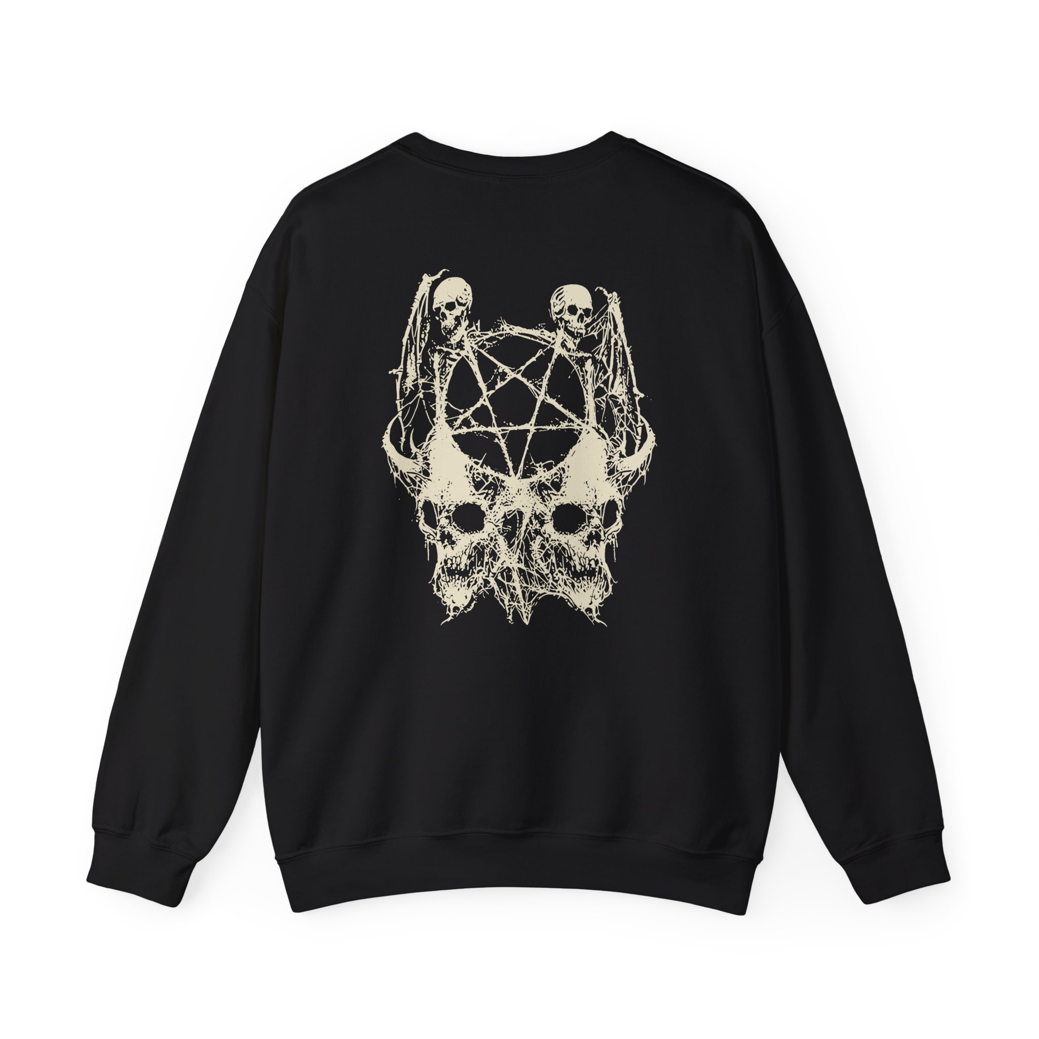 Paleface Skull Unisex Heavy Blendâ„¢ Crewneck Sweatshirt
