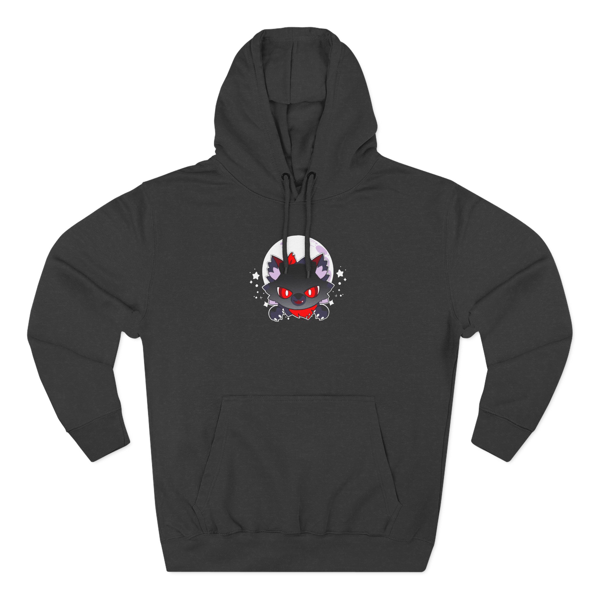 Aphmau Werewolf Cat Three-Panel Fleece Hoodie