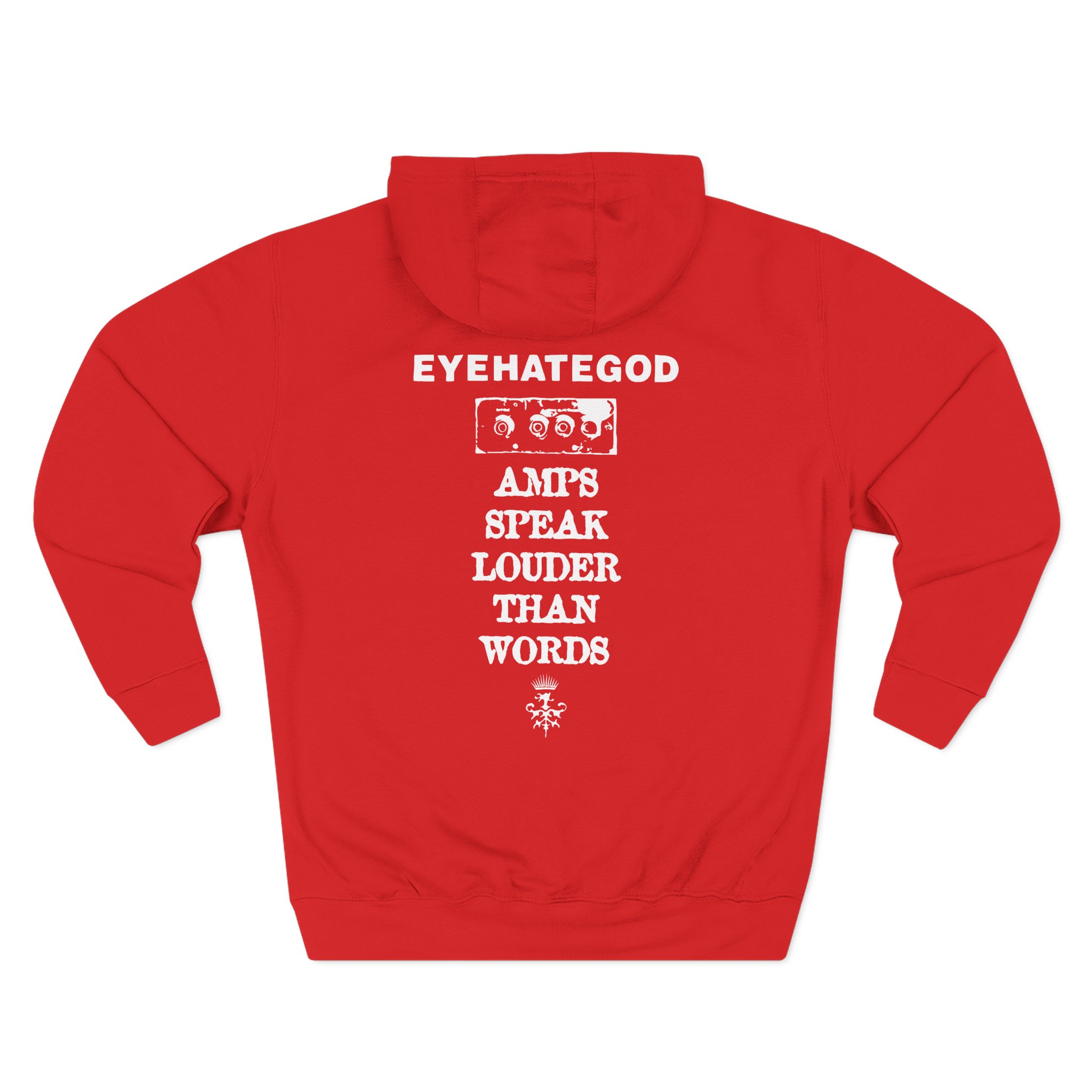 Eyehategod Phoenix Logo Three-Panel Fleece Hoodie