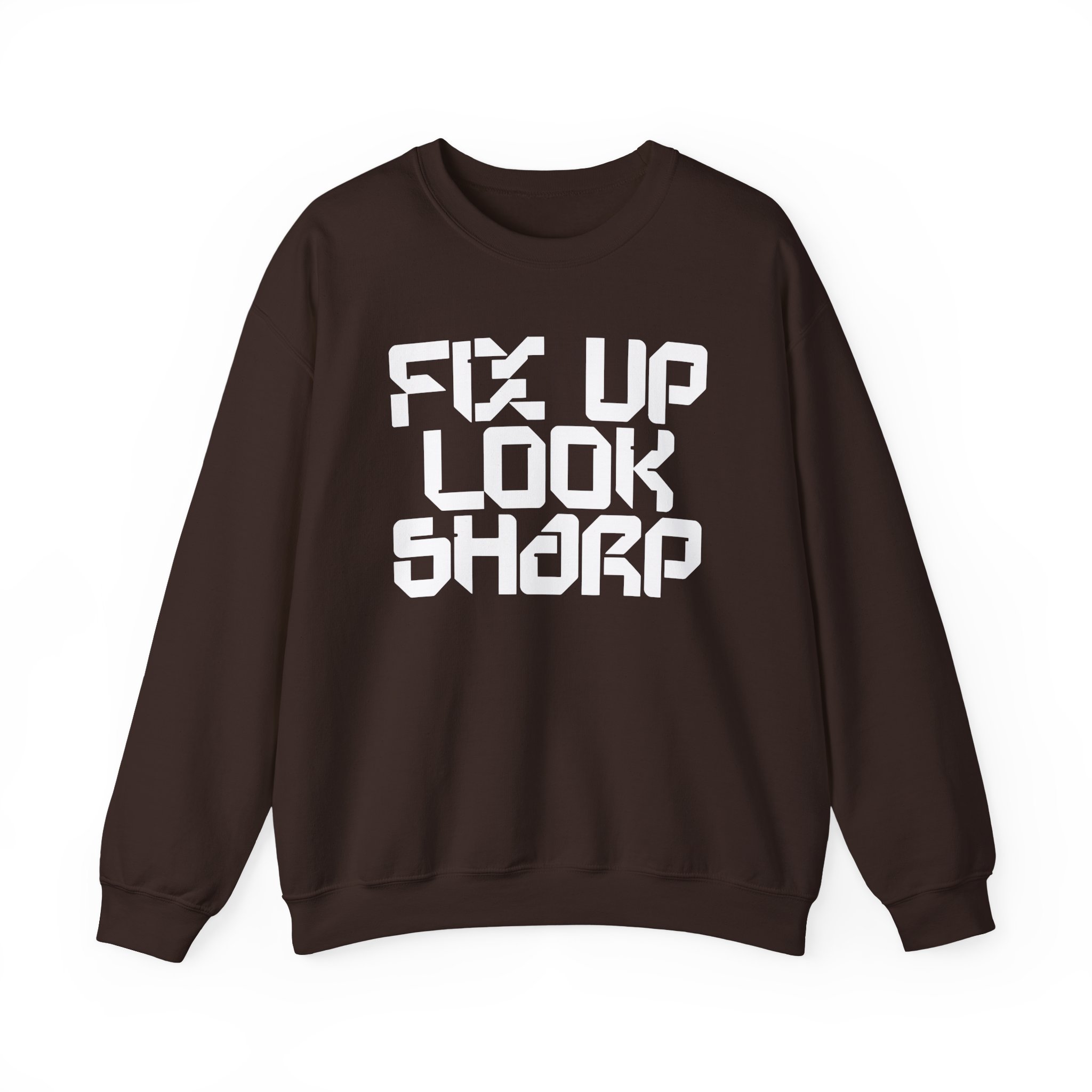 Dizzee Rascal Fix Up Look Sharp Unisex Heavy Blendâ„¢ Crewneck Sweatshirt