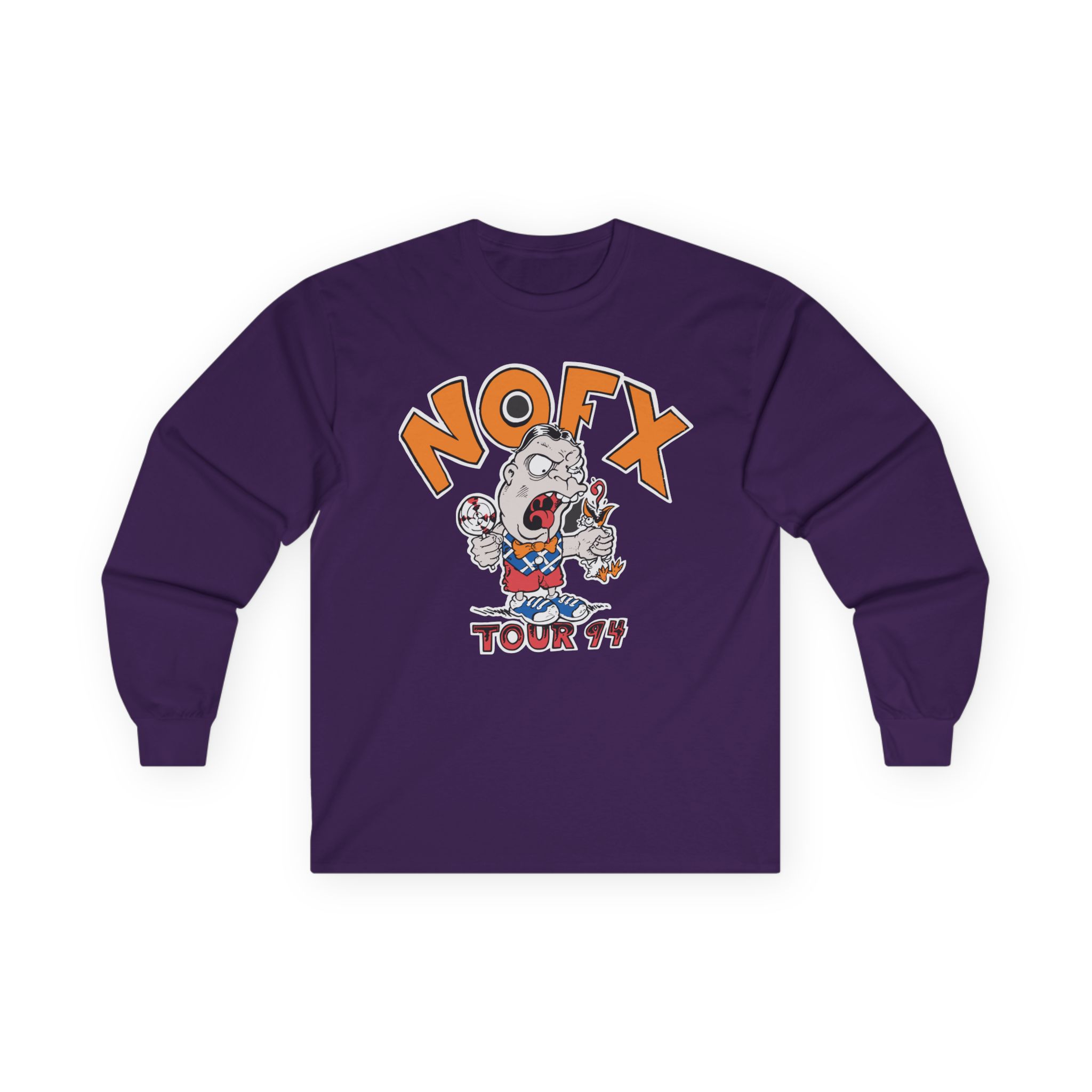 Nofx Lollipop Guy Unisex Ultra Cotton Long Sleeve Tee