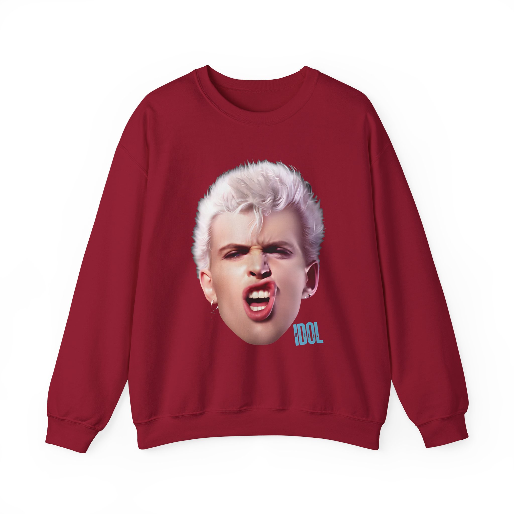 Billy Idol Billy Smirk Unisex Heavy Blendâ„¢ Crewneck Sweatshirt