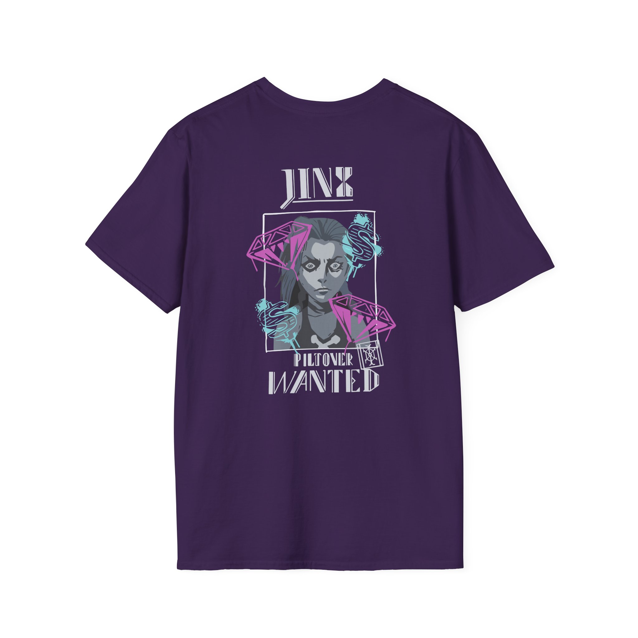 Jinx Arcane Unisex Softstyle T-Shirt