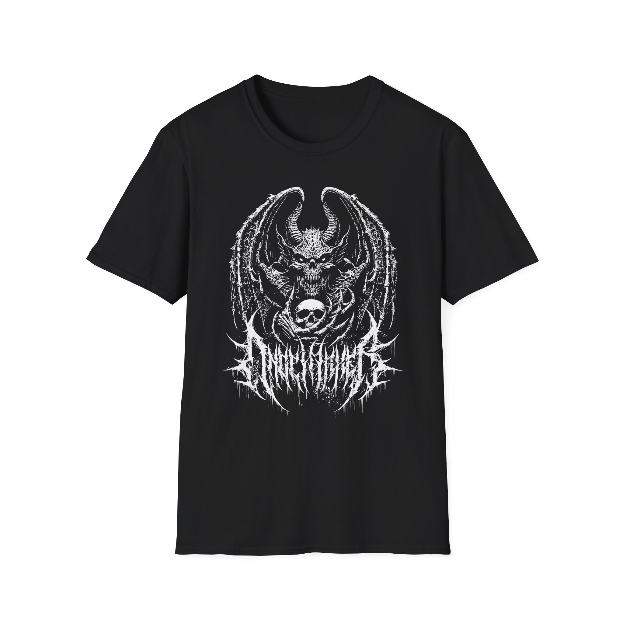 Angelmaker Grim Bat Unisex Softstyle T-Shirt