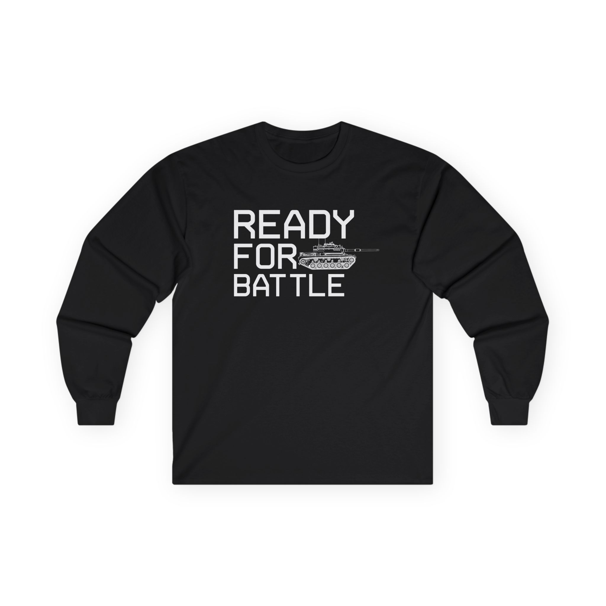 World of Tank Ready for Battle Unisex Ultra Cotton Long Sleeve Tee