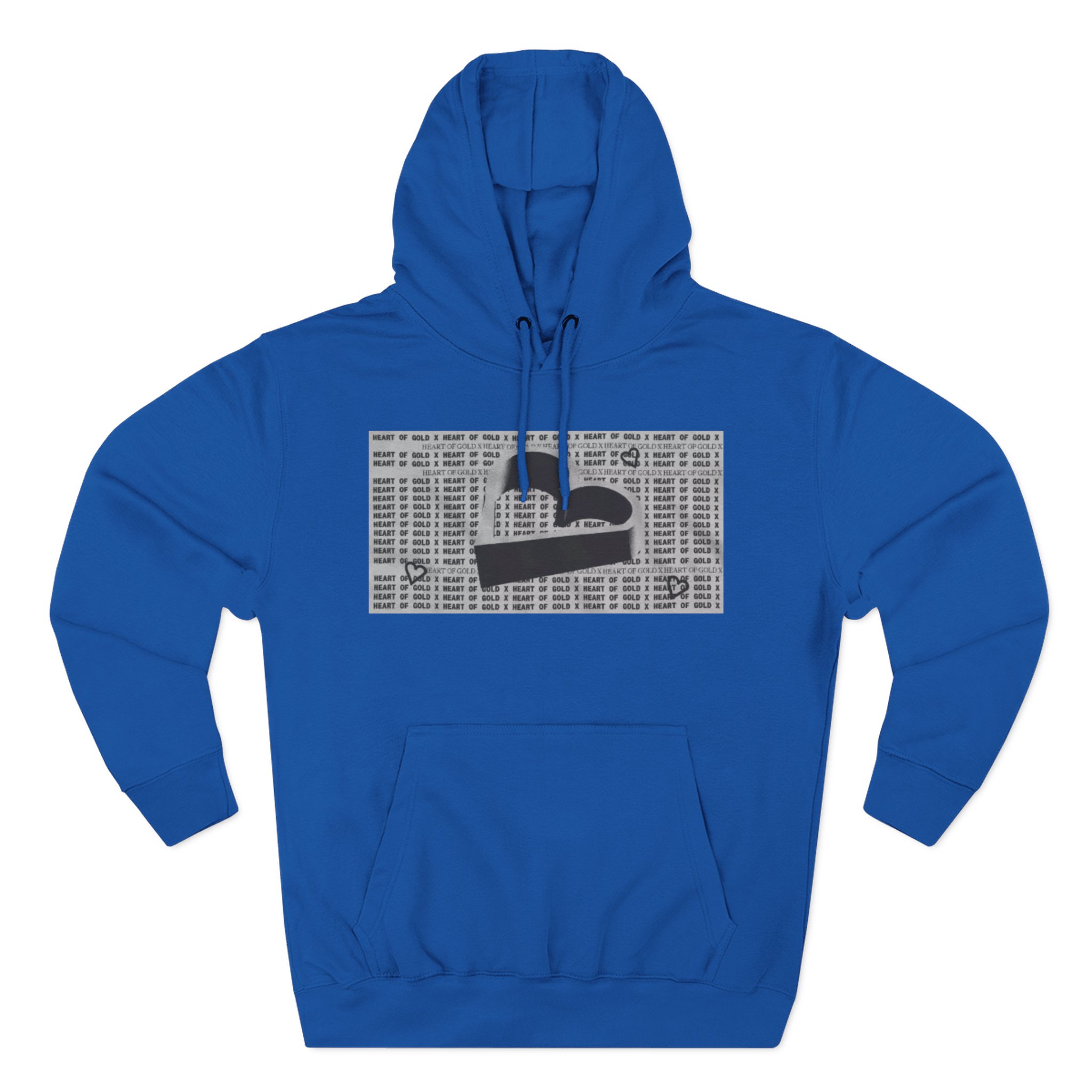 Mumbo Jumbo Heart of Grunge Three-Panel Fleece Hoodie