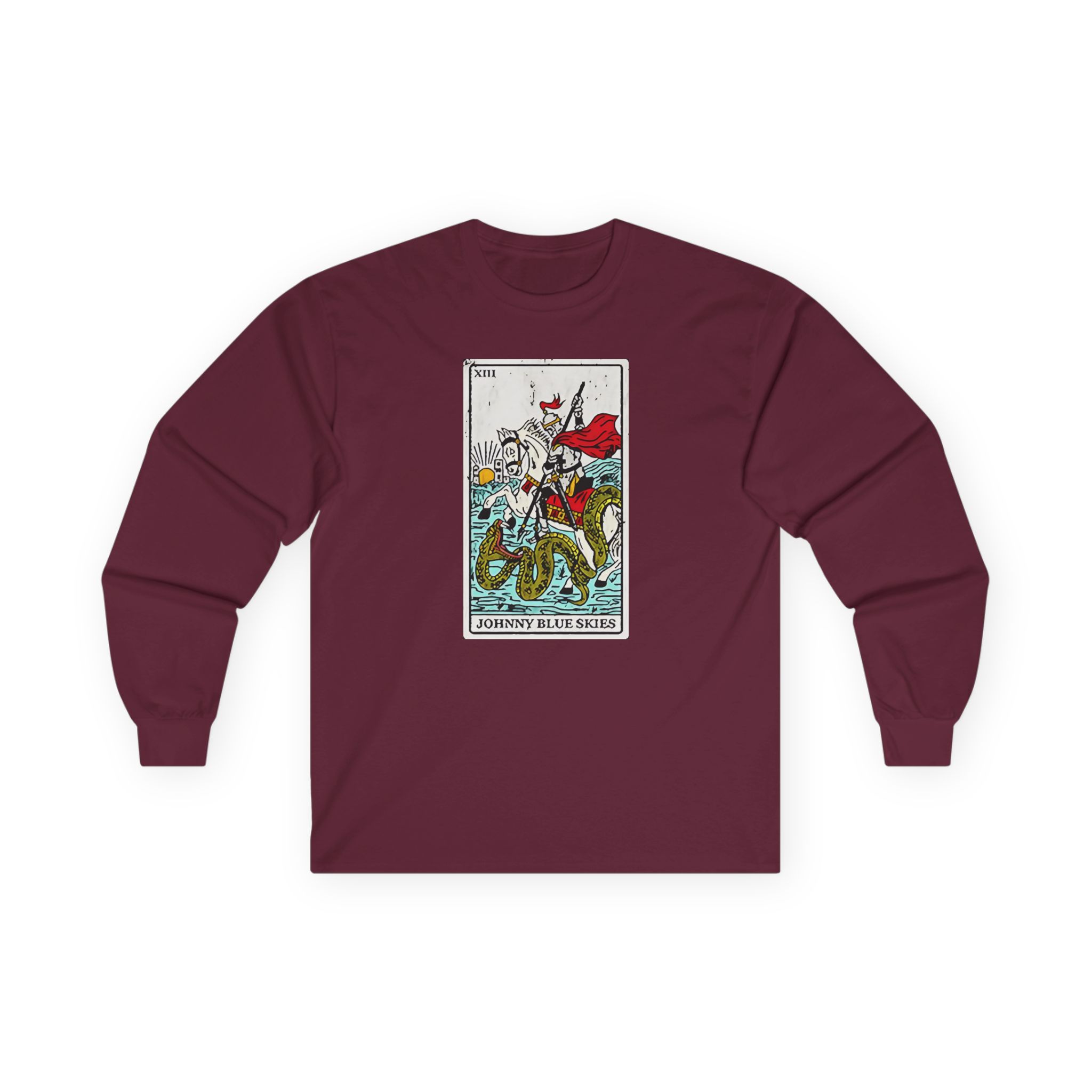 Sturgill Simpson Death Card Unisex Ultra Cotton Long Sleeve Tee