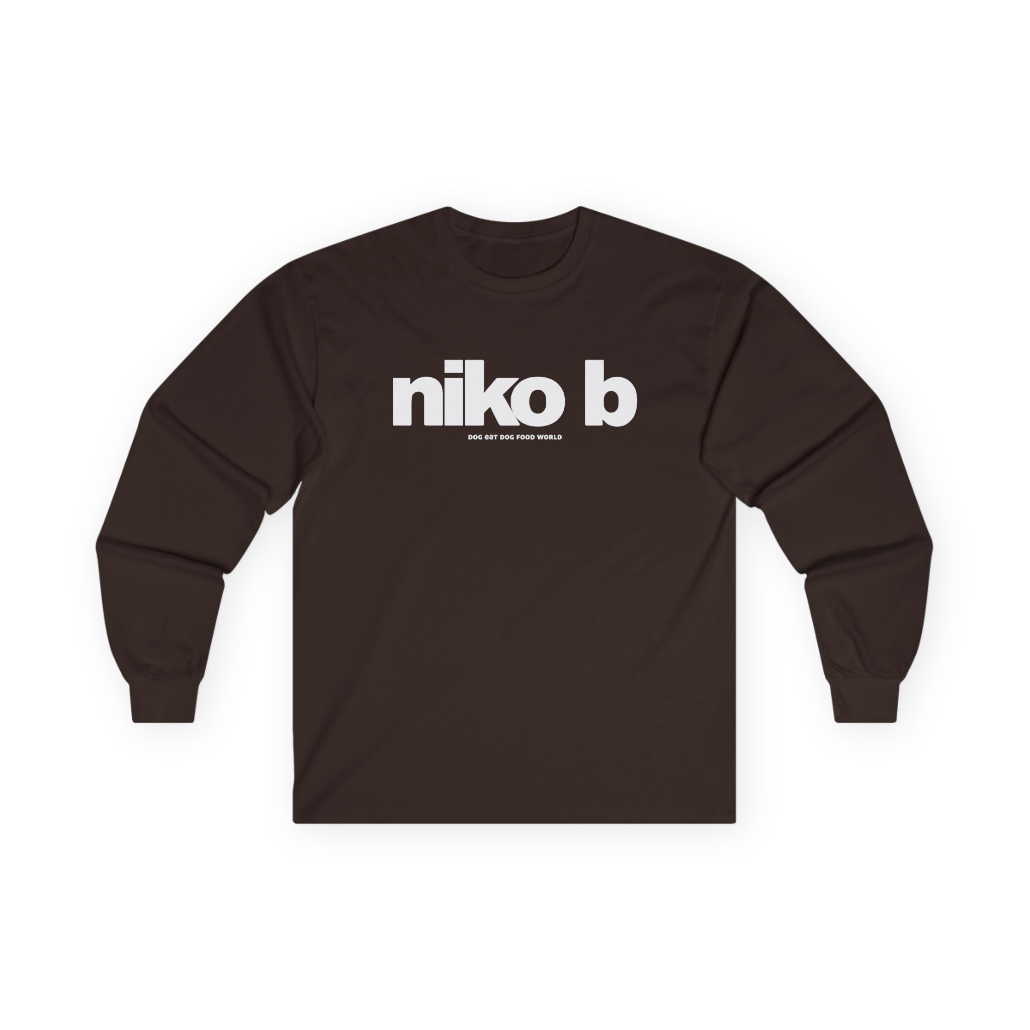 Niko B Dog Eat Dog Food World Unisex Ultra Cotton Long Sleeve Tee