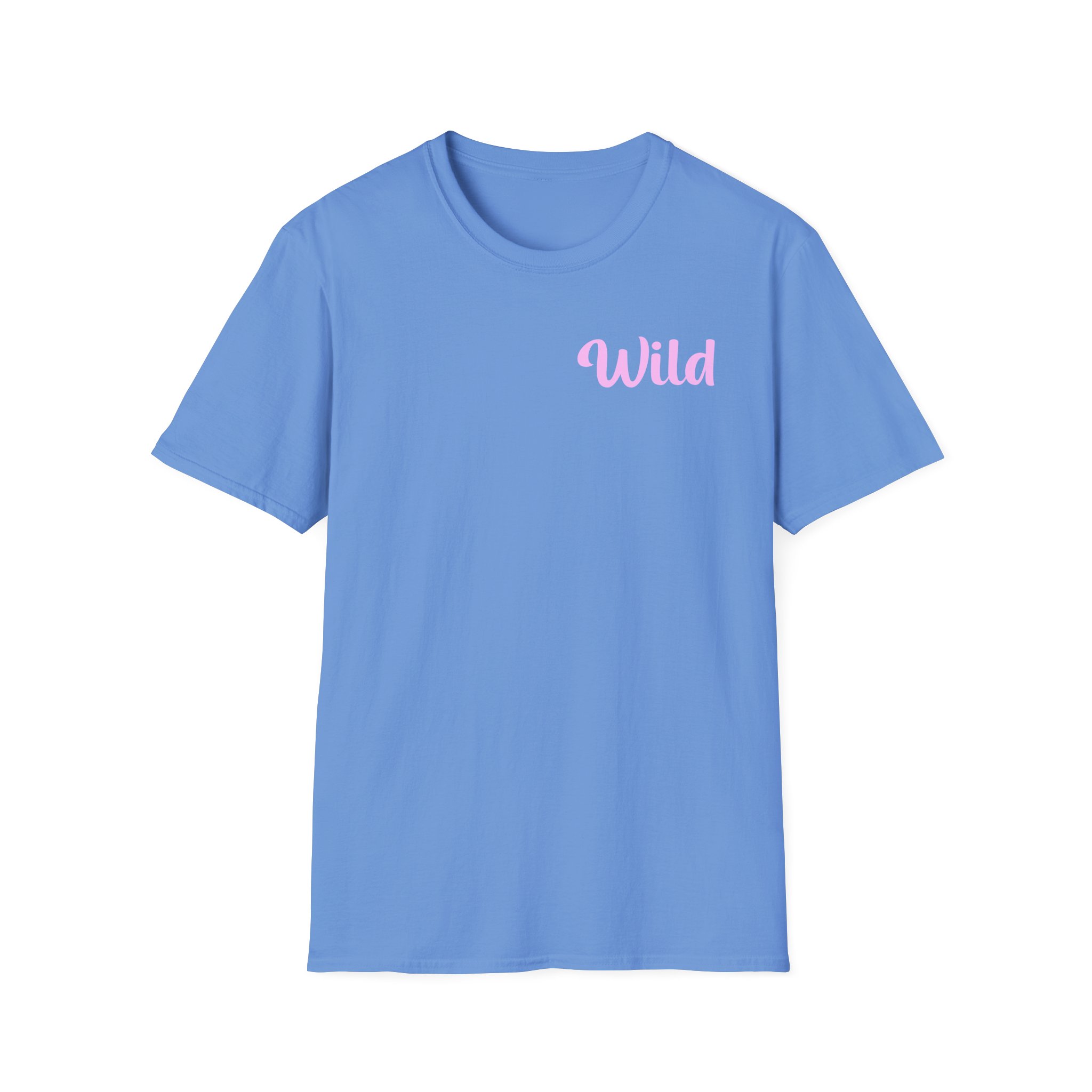 Wild Pink logo Unisex Softstyle T-Shirt