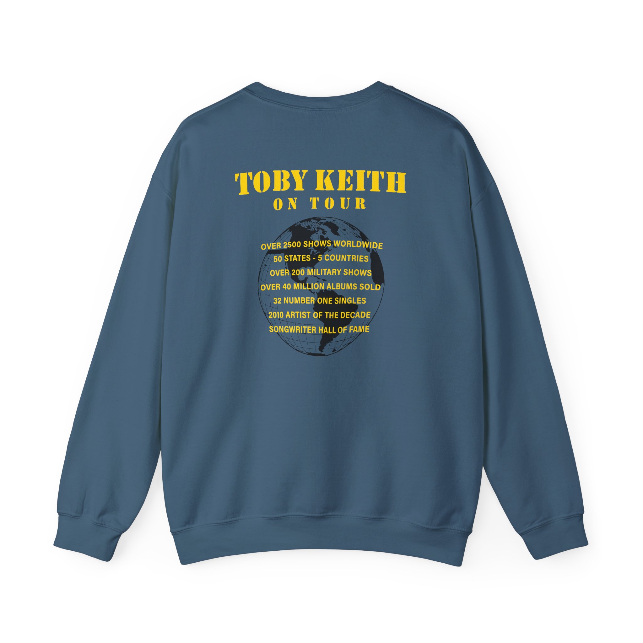 Toby Keith Easy Money Tour Unisex Heavy Blendâ„¢ Crewneck Sweatshirt