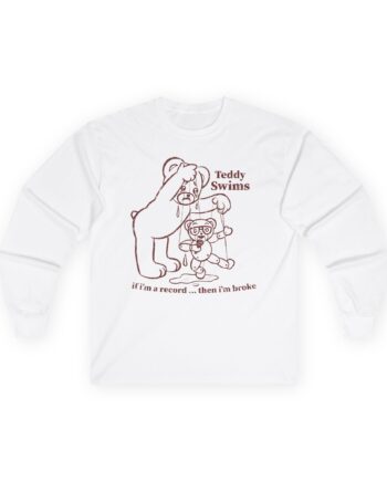 Teddy Swims Broken Record Unisex Ultra Cotton Long Sleeve Tee