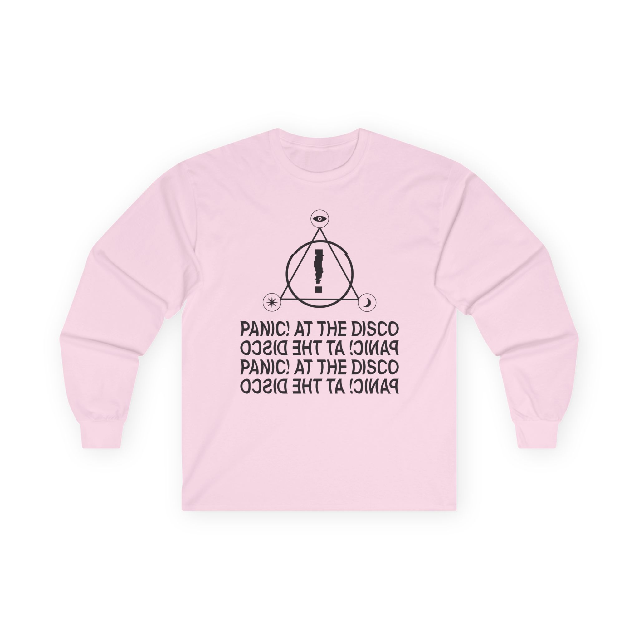 Panic at the Disco Stacked Wave Logo Unisex Ultra Cotton Long Sleeve Tee