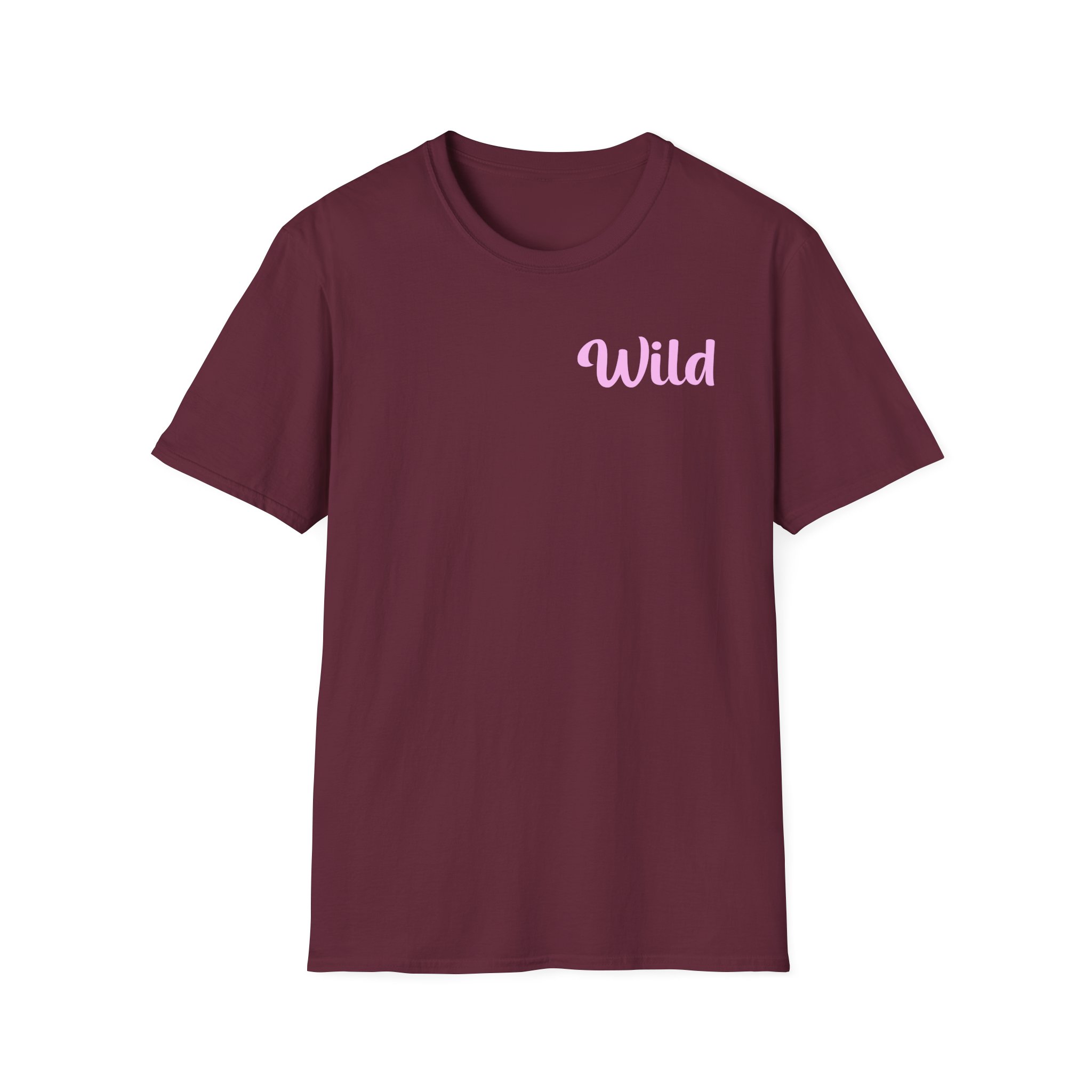 Wild Pink logo Unisex Softstyle T-Shirt