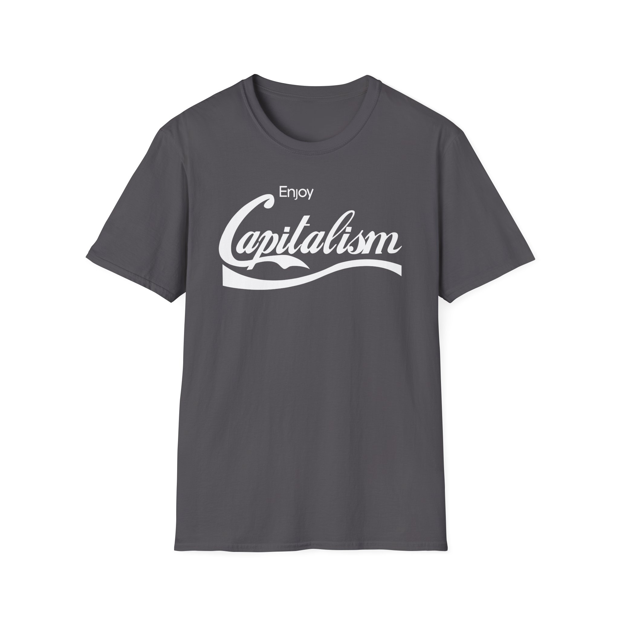 Valuetainment Enjoy Capitalism Unisex Softstyle T-Shirt
