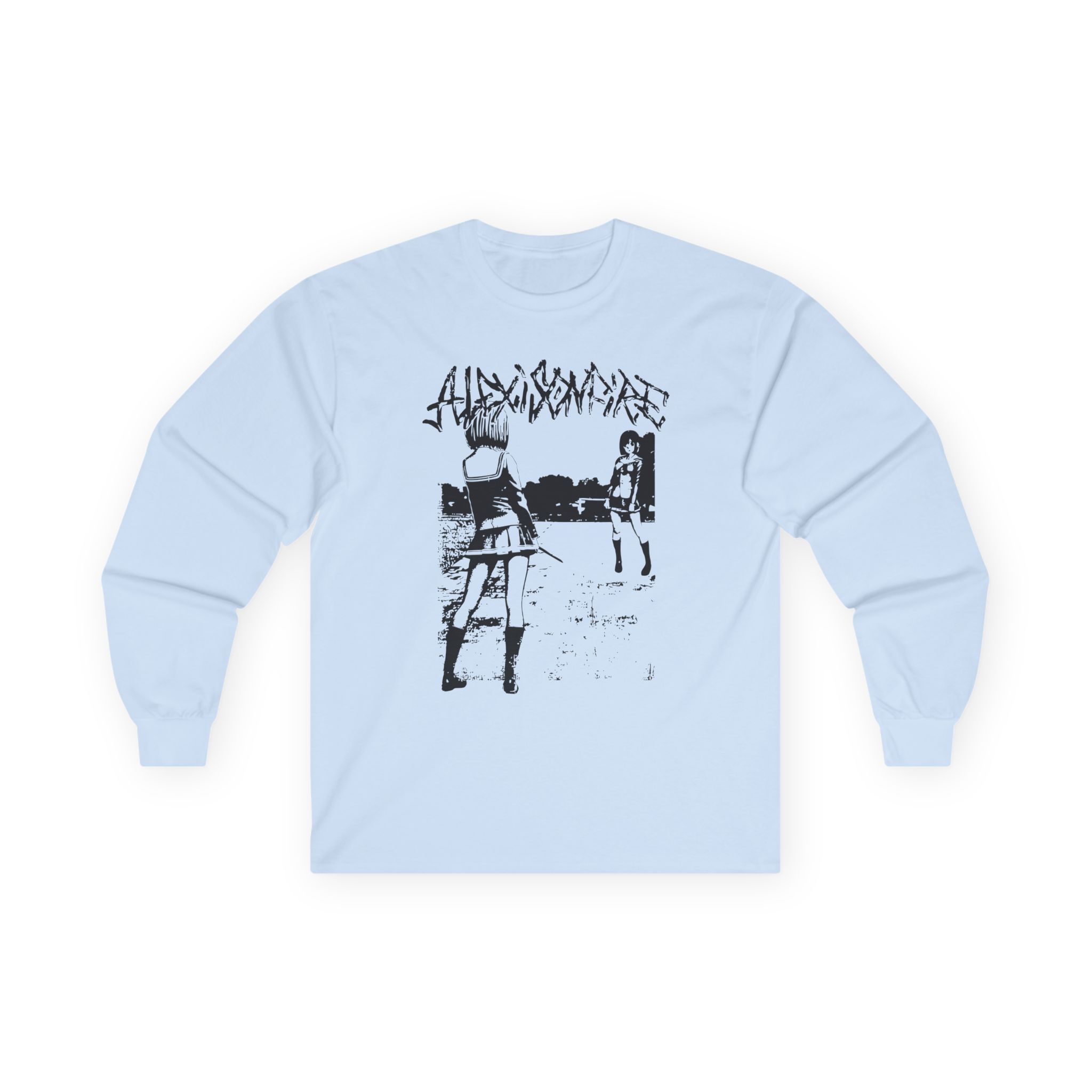 Alexisonfire Anime Knife Fight Unisex Ultra Cotton Long Sleeve Tee