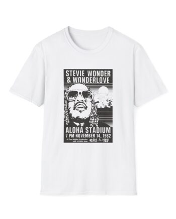 Stevie Wonder Aloha Stadium Unisex Softstyle T-Shirt
