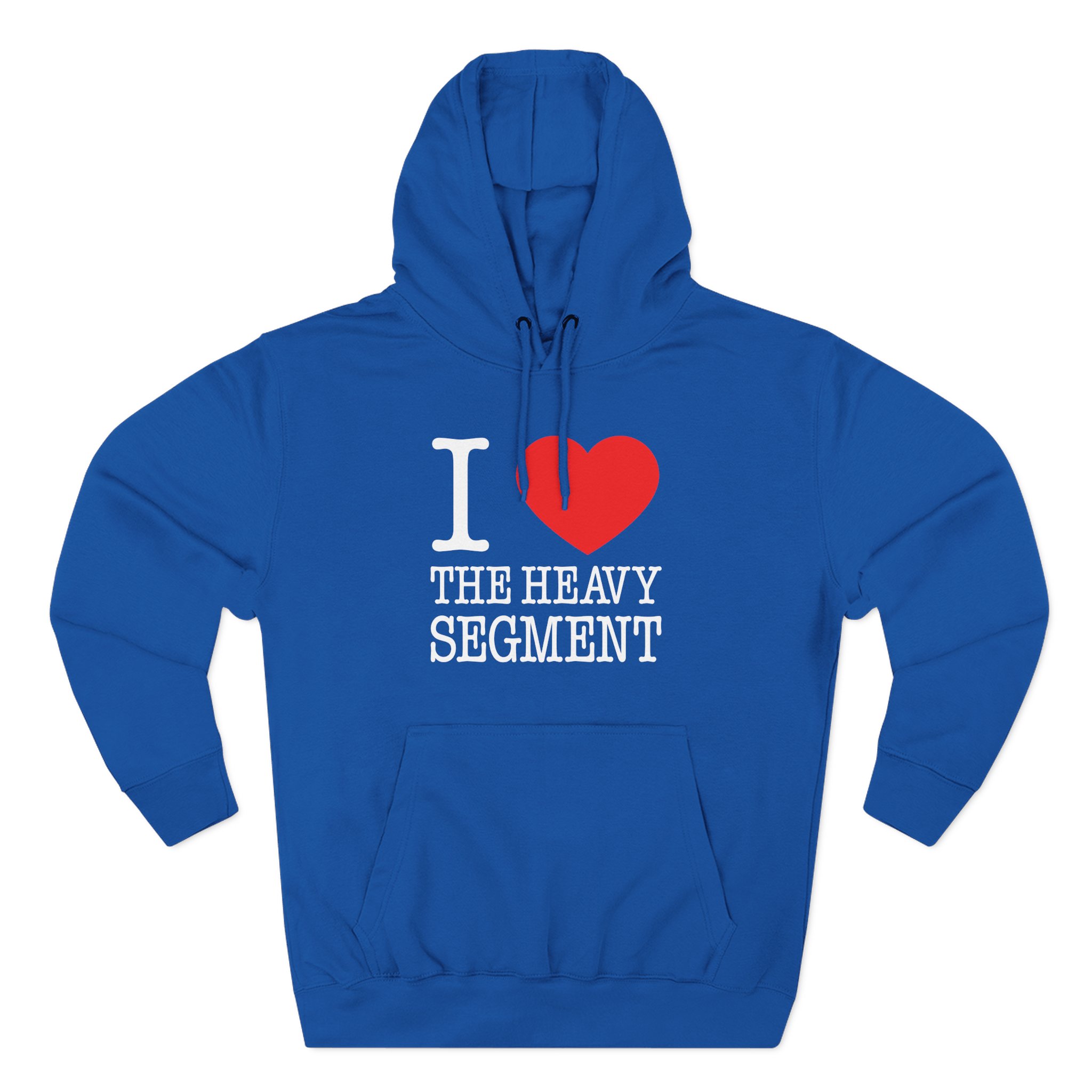 Ymh I Heart the Heavy Segment Three-Panel Fleece Hoodie