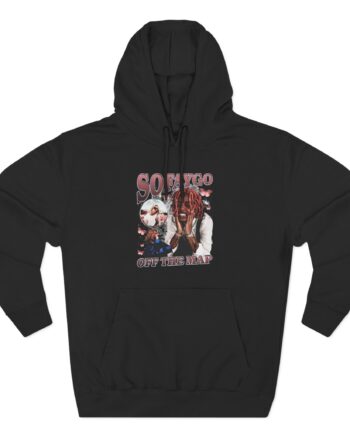 Sofaygo Three-Panel Fleece Hoodie