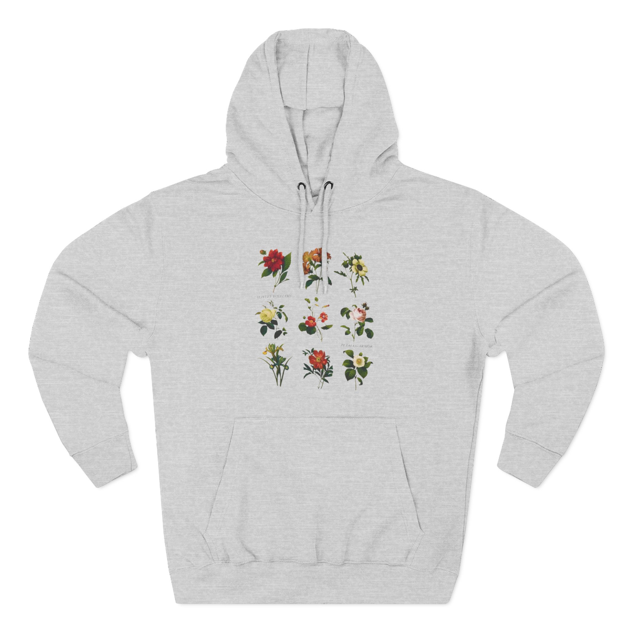 Hayley Williams Petals for Armor Floral Girls Three-Panel Fleece Hoodie