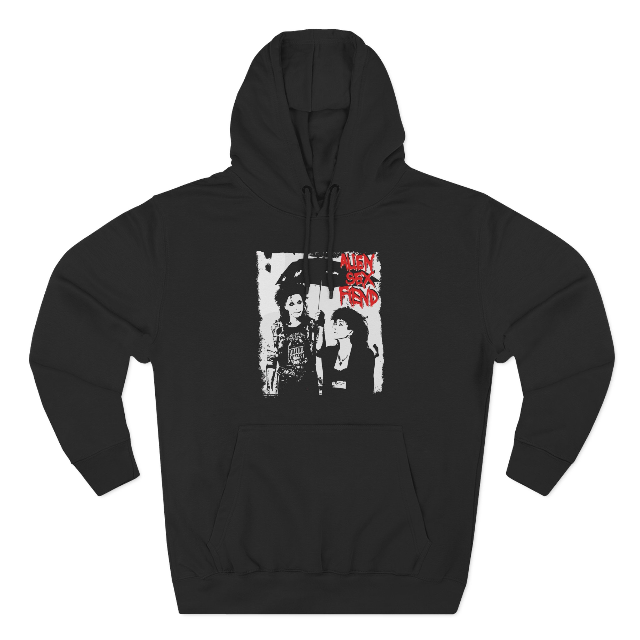 Alien Sex Fiend Three-Panel Fleece Hoodie