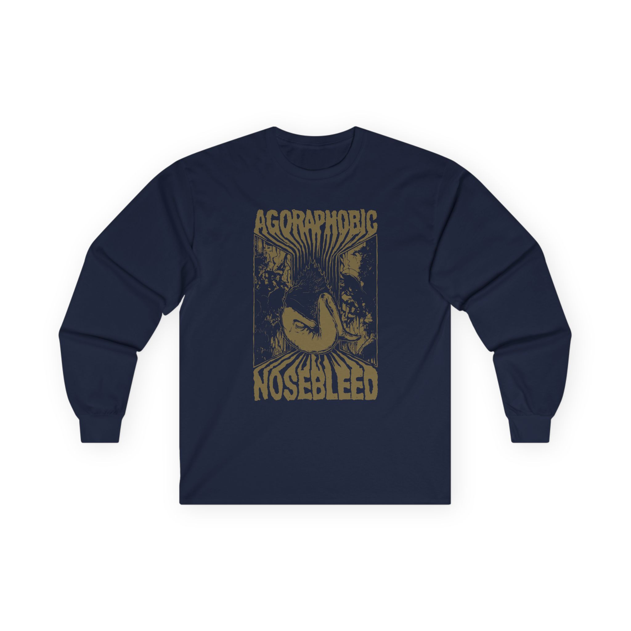 Agoraphobic Nosebleed Gnaw Unisex Ultra Cotton Long Sleeve Tee