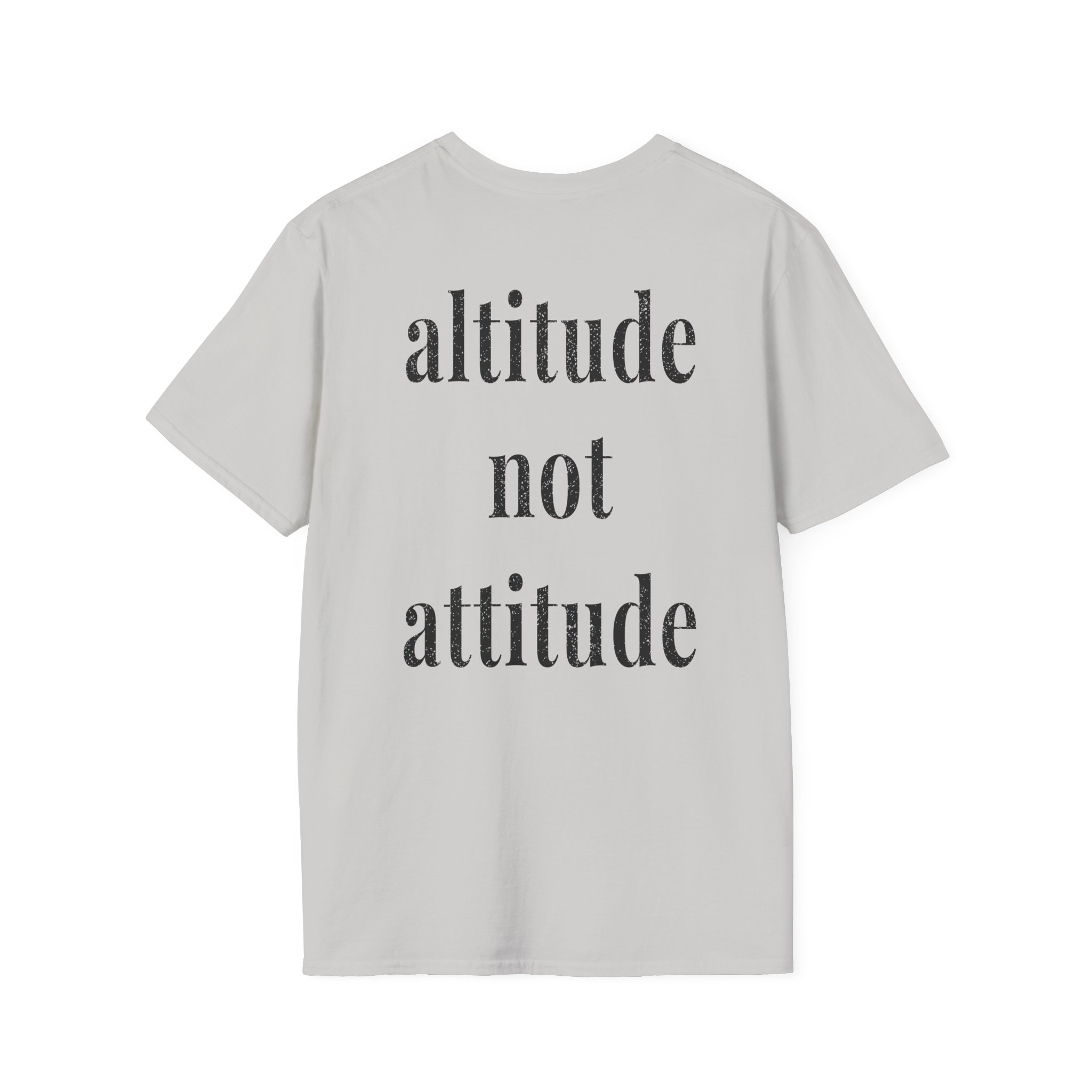 The Smashing Pumpkins Altitude Not Attitude Unisex Softstyle T-Shirt