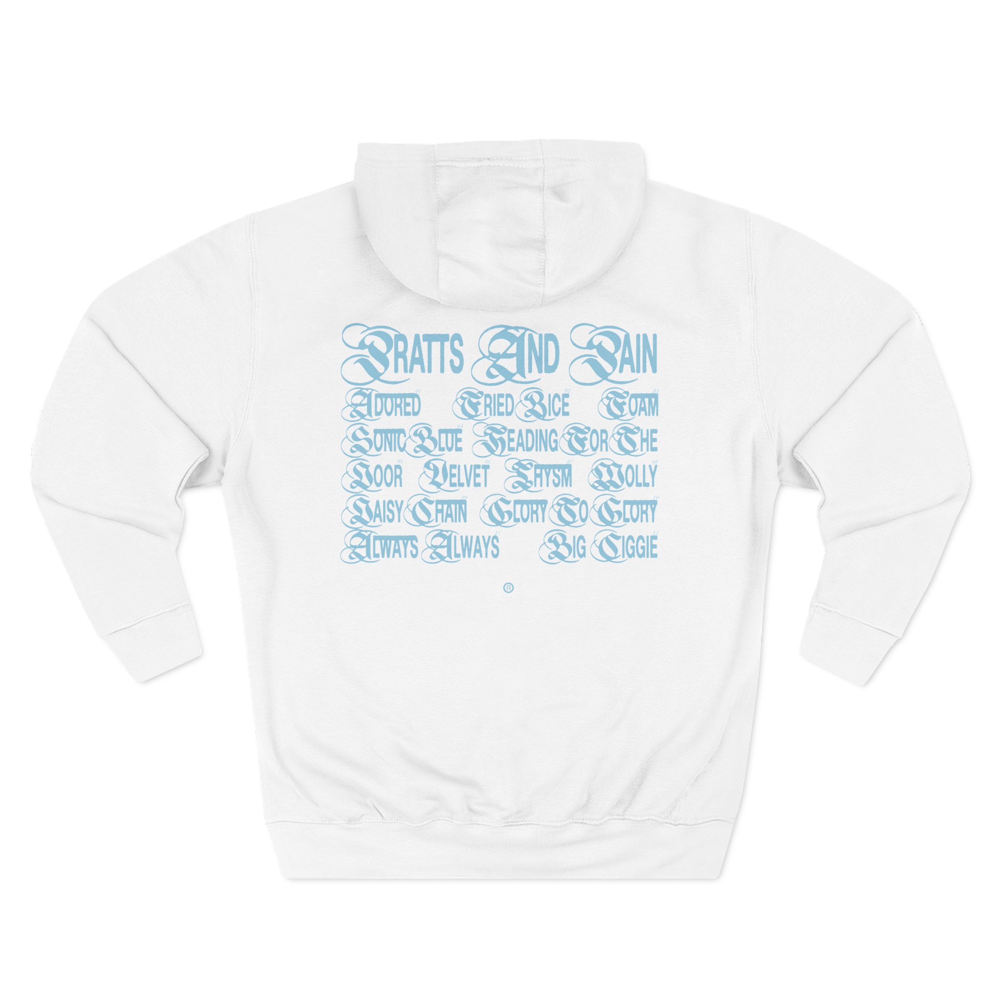 Royel Otis Pratts & Pain Three-Panel Fleece Hoodie