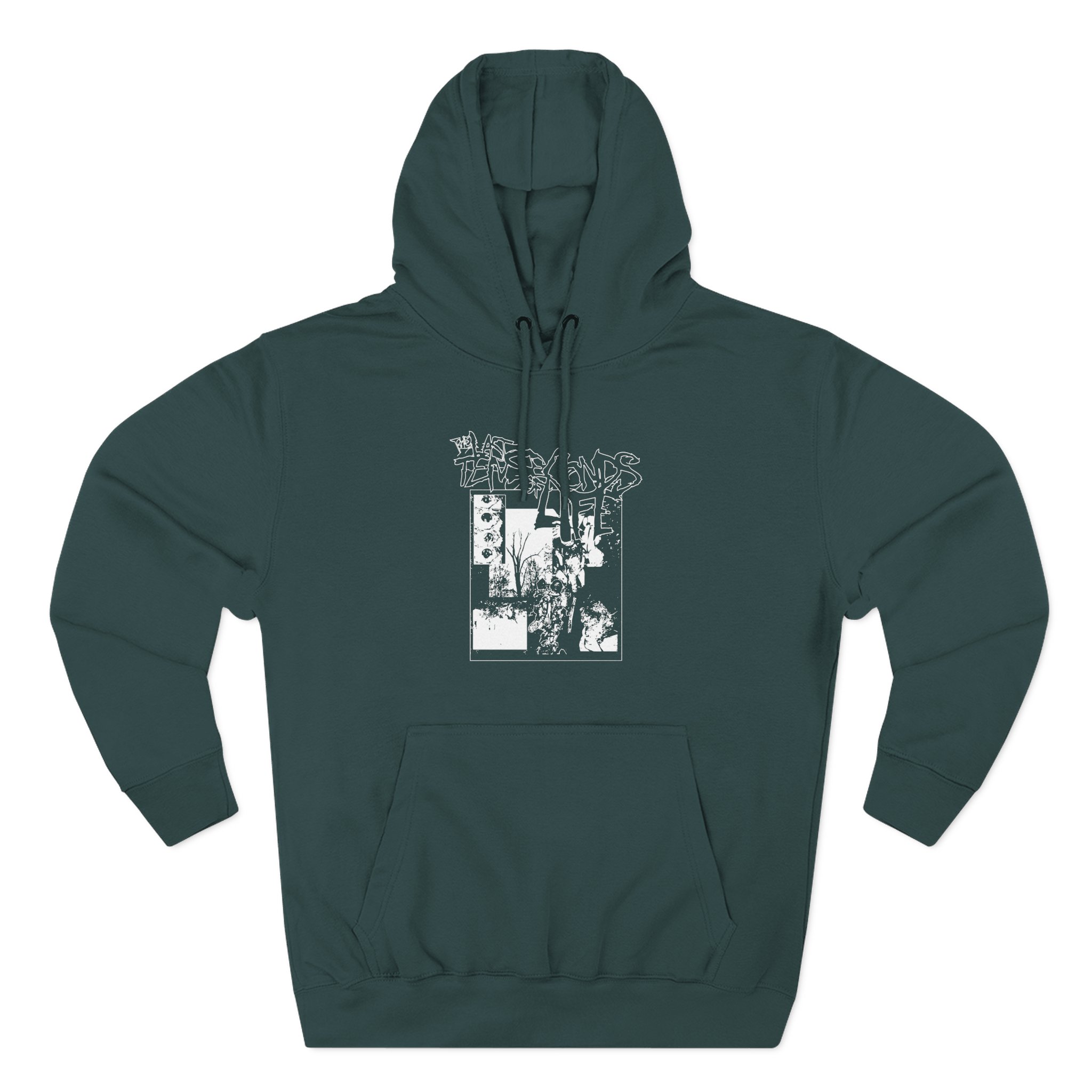 The Last Ten Seconds of Life Three-Panel Fleece Hoodie