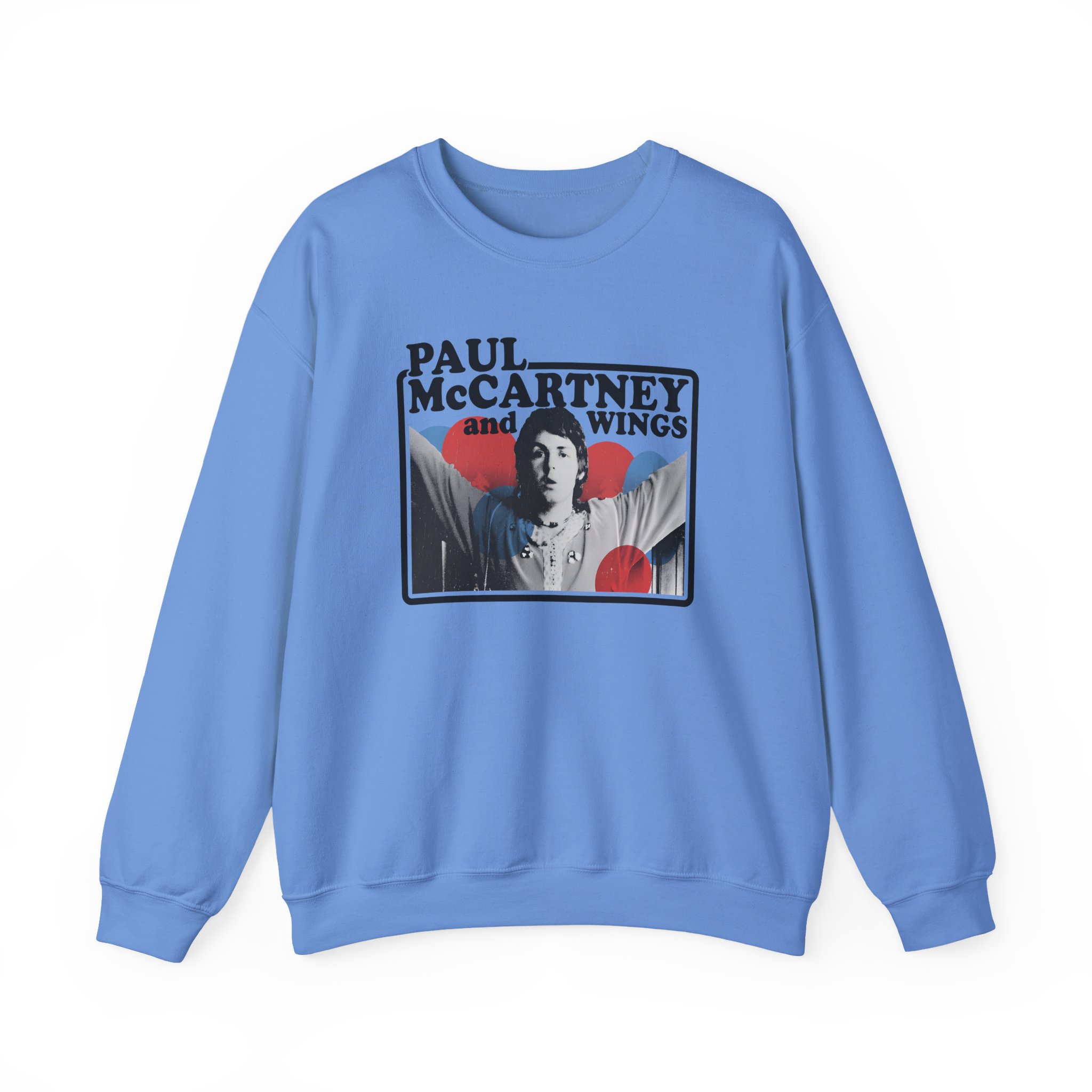 Wings Red Rose Unisex Heavy Blendâ„¢ Crewneck Sweatshirt